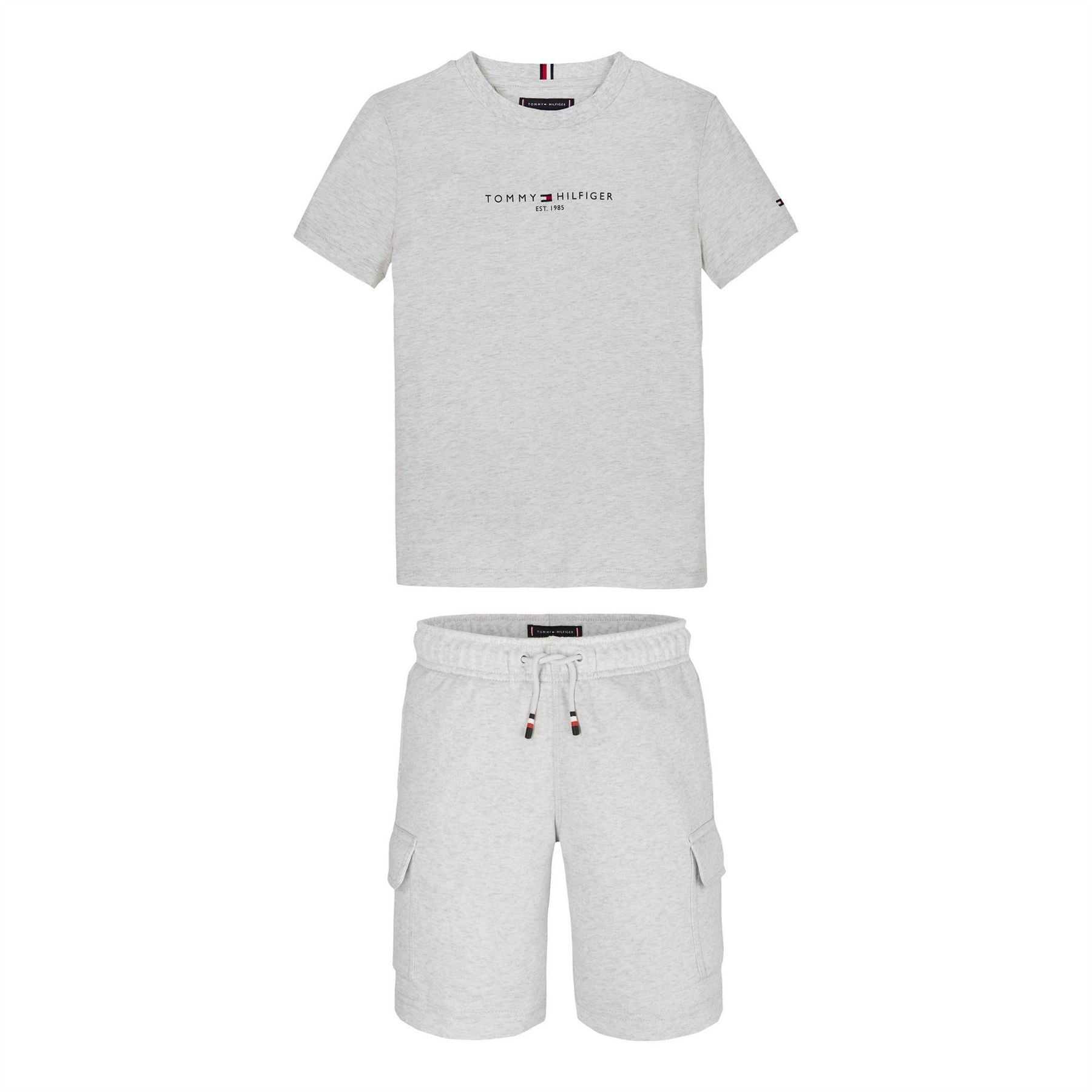 Tommy Hilfiger Crew Neck Short Sleeve T-Shirt and Short Set