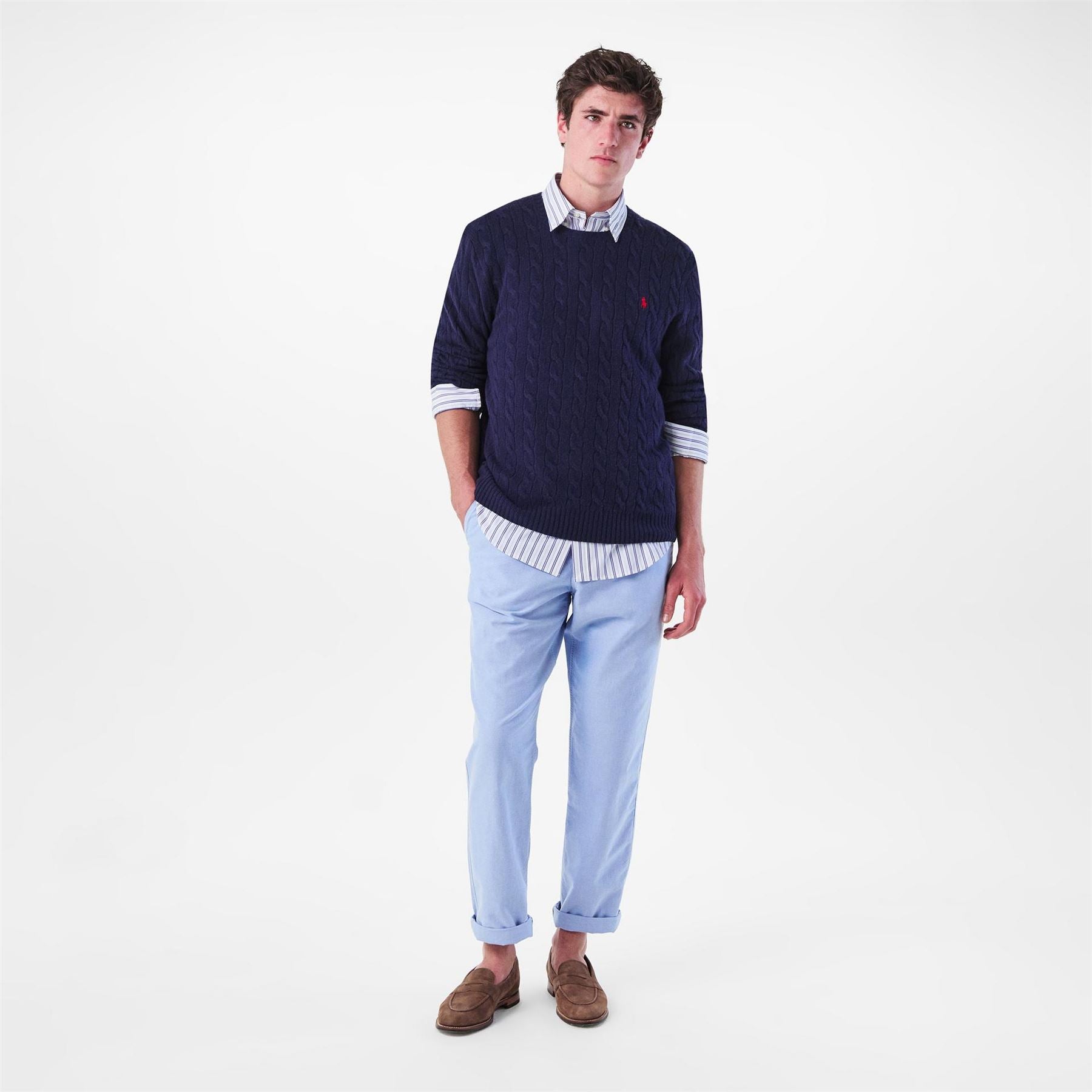 Polo Ralph Lauren Prepster Solid Patterned Straight Chinos