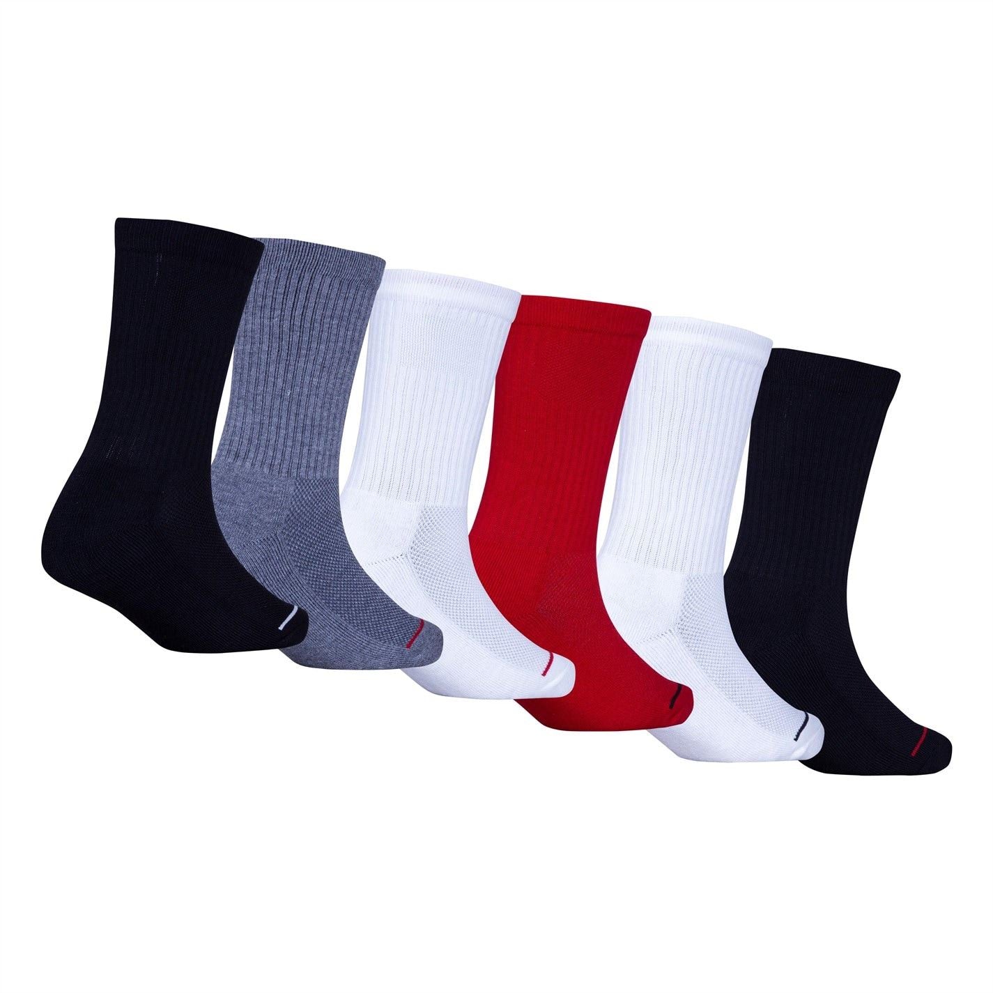 Air Jordan Legend Crew 6 Pack Socks Juniors