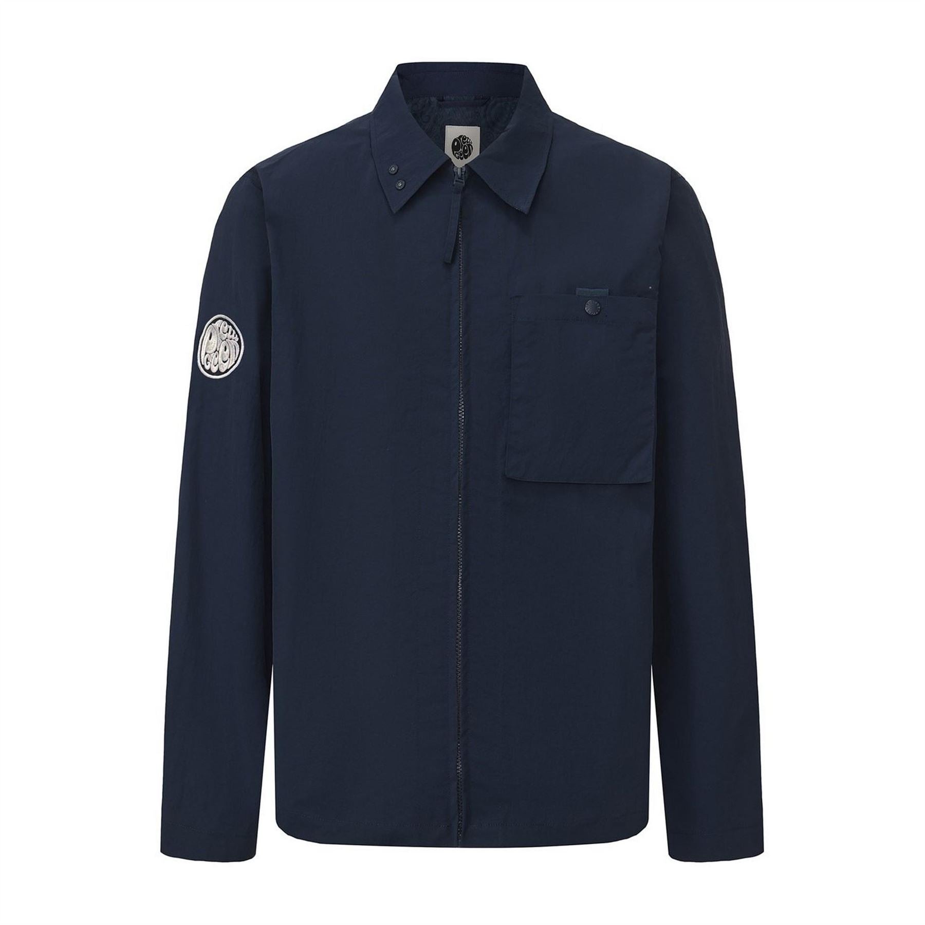 Pretty Green Mens Green Heaton OvrShirt
