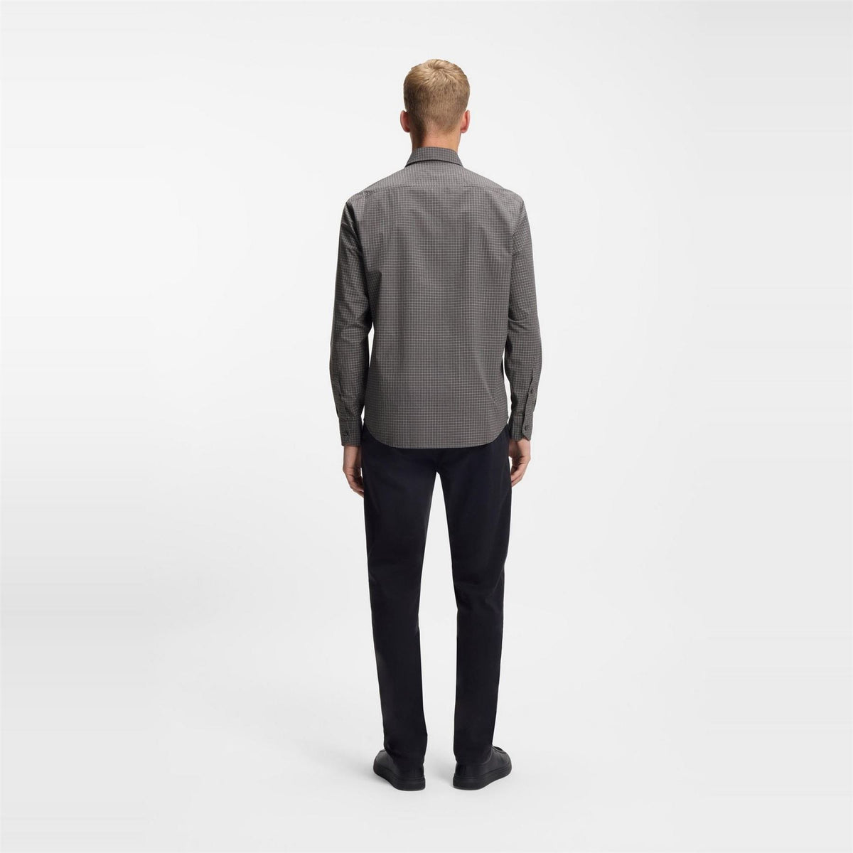 Boss Regular Fit Button Down Collar Long Sleeve Shirt