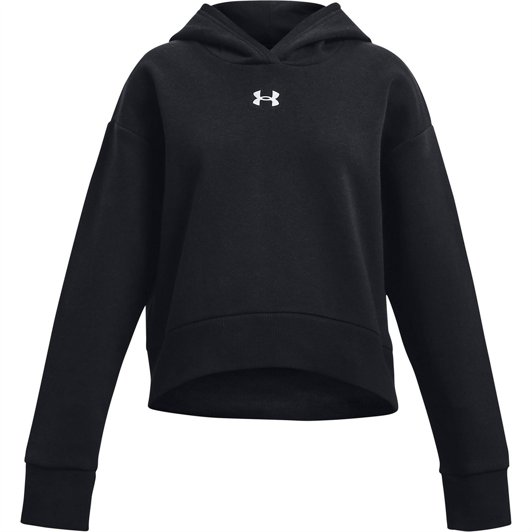 Under Armour Armour Ua Rival Fleece Crop Hoodie Hoody Girls