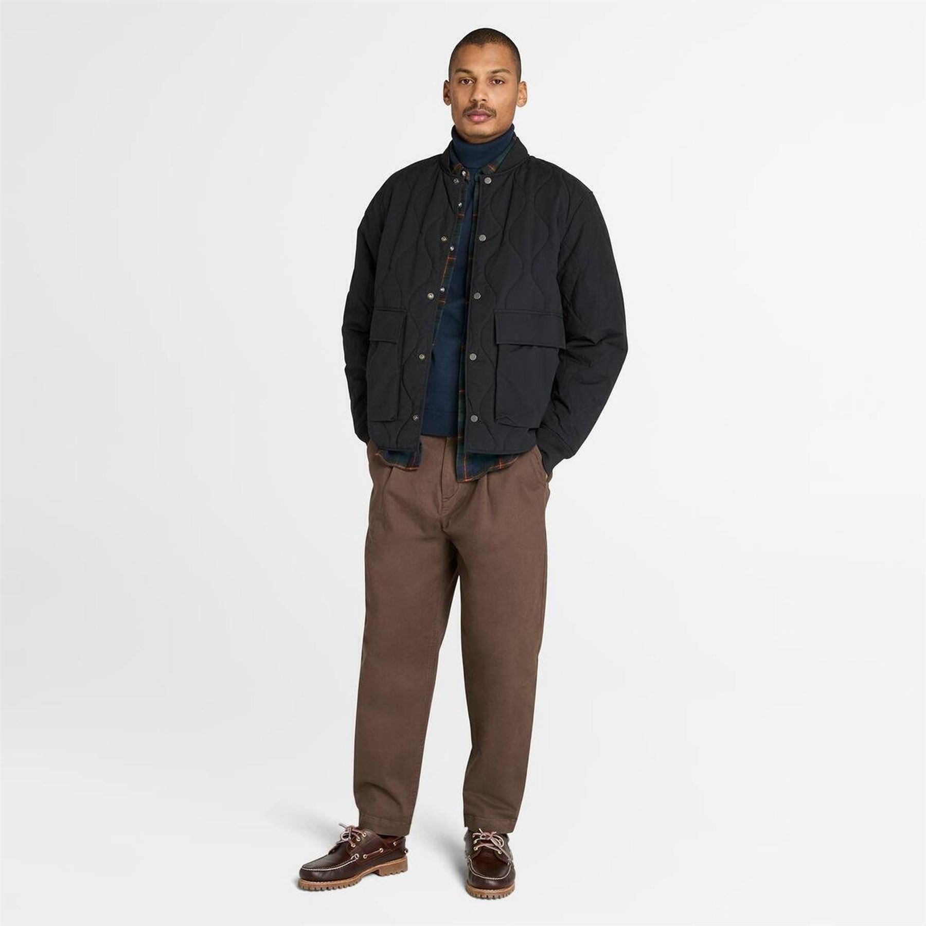 Timberland Diamond Quilted Weather Resistant Quilted Jacket