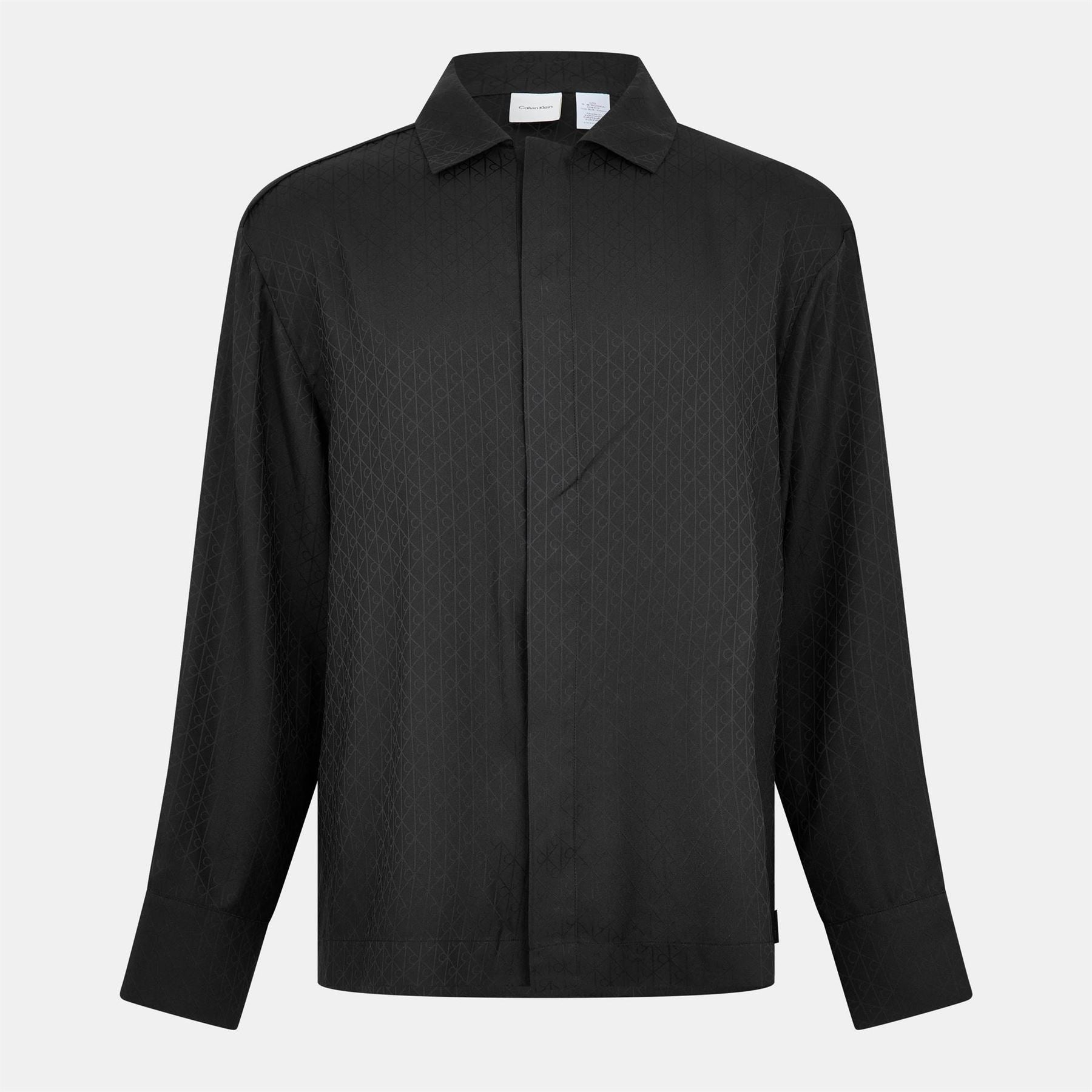 Calvin Klein Slpsatin Long Sleeve Pyjama Top