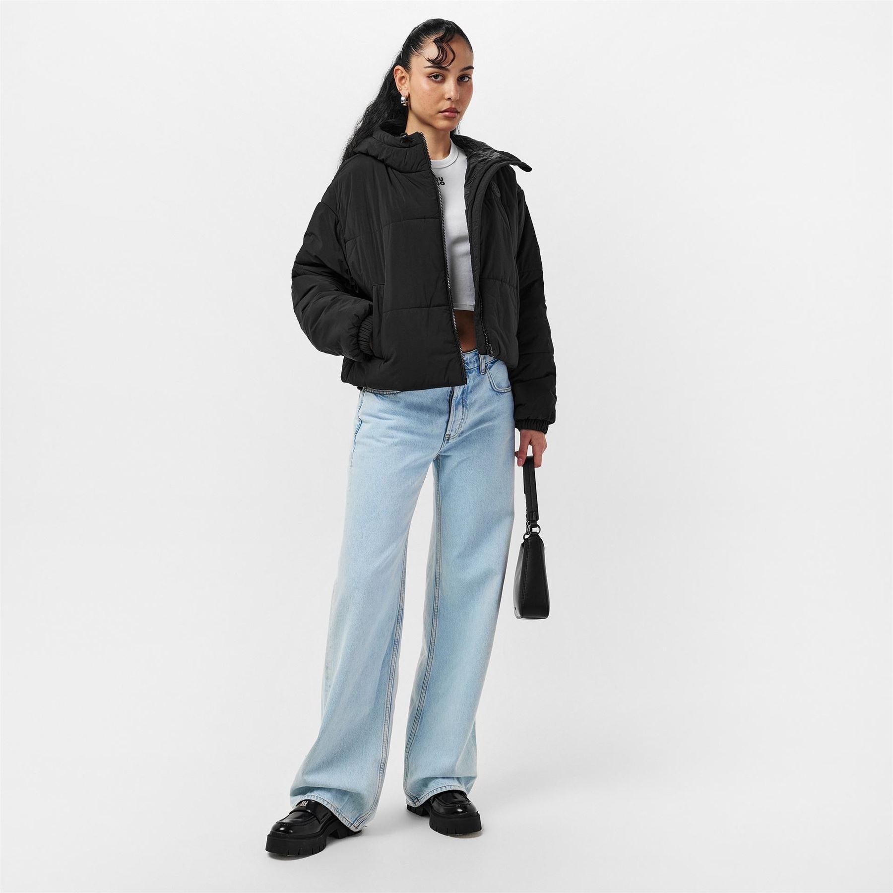 Hugo Freya  Streamlined Short Puffer Jacket