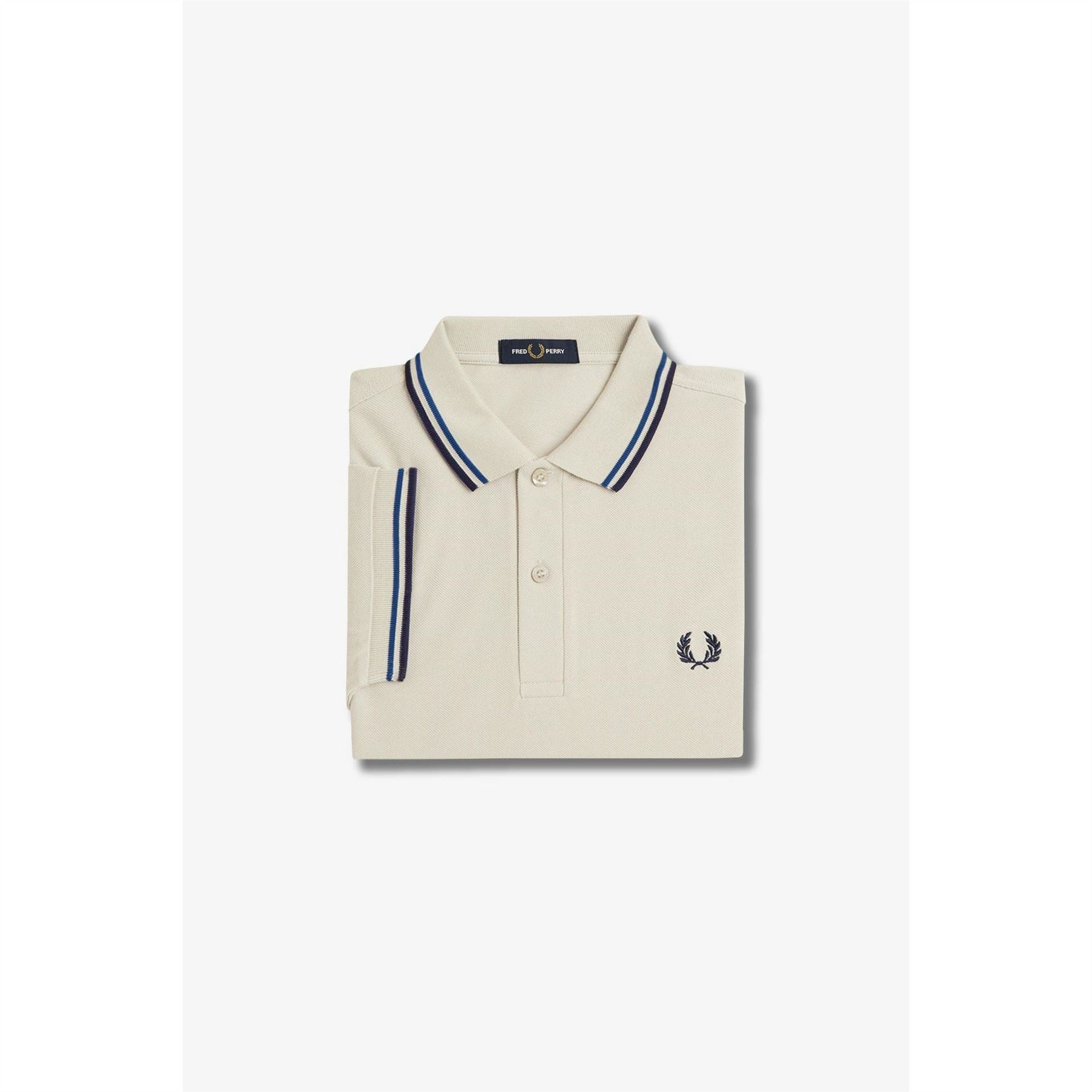 Fred Perry Sleeve Twin Tipped Polo Shirt