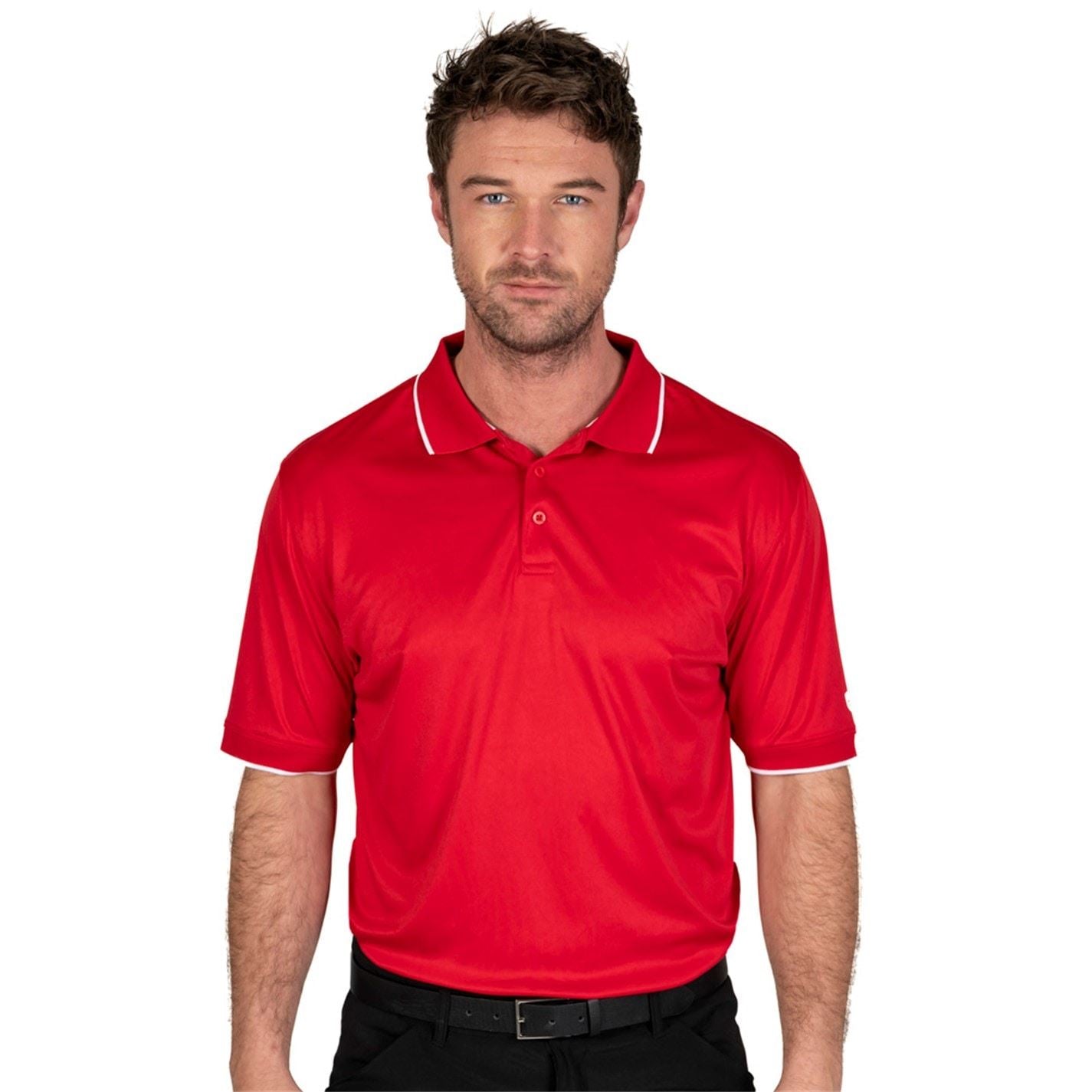 Island Green Performance Polo Golf Shirt Mens