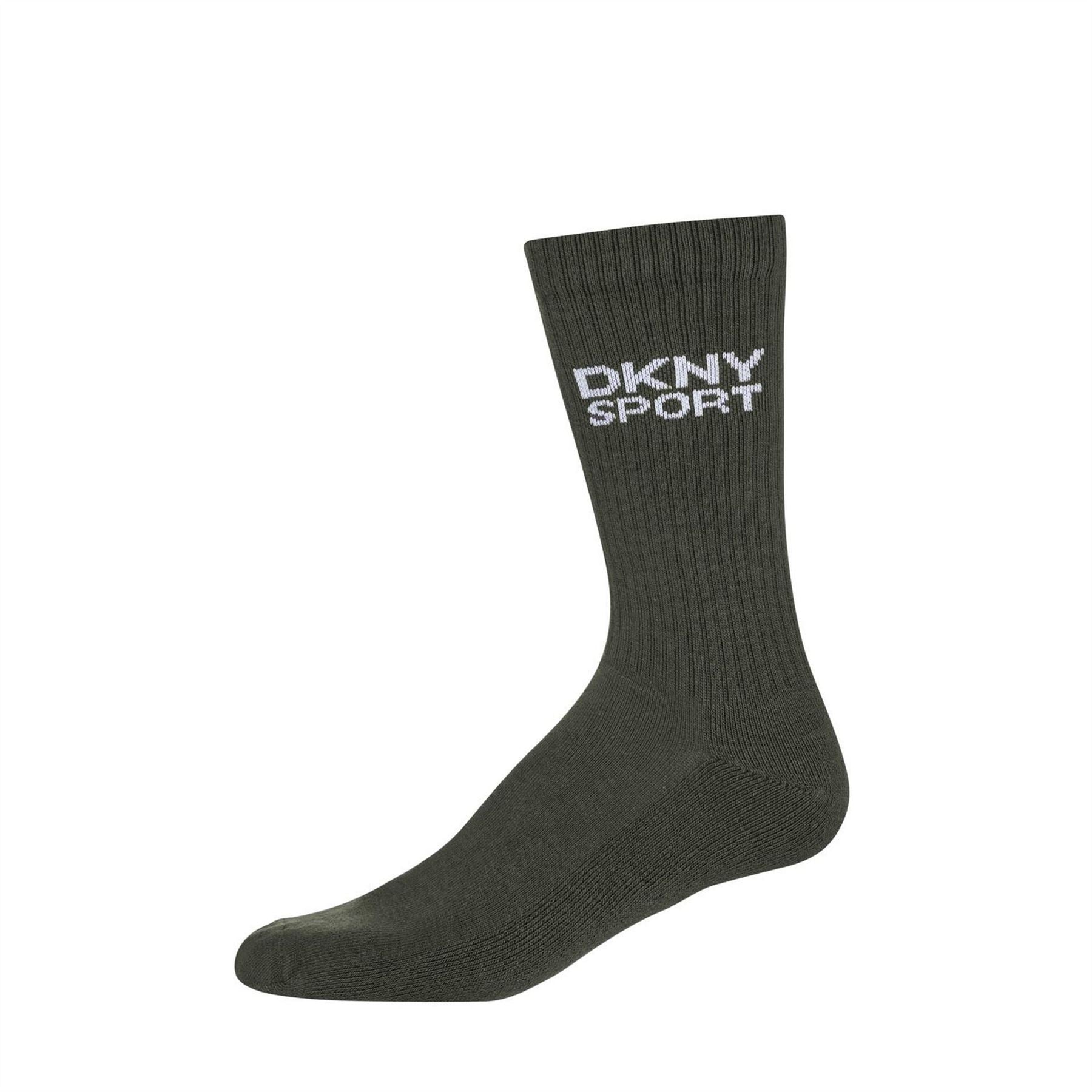 DKNY Mens 6 Pack Sports Socks Radde