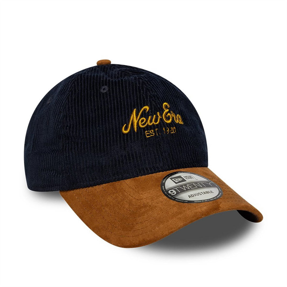 New Era Cord And Suede Adjustable Baseball Cap