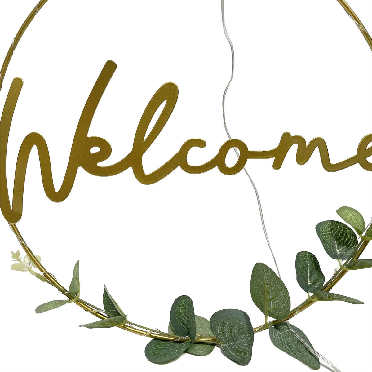 Linea Hanging Sign With Solar Light 63