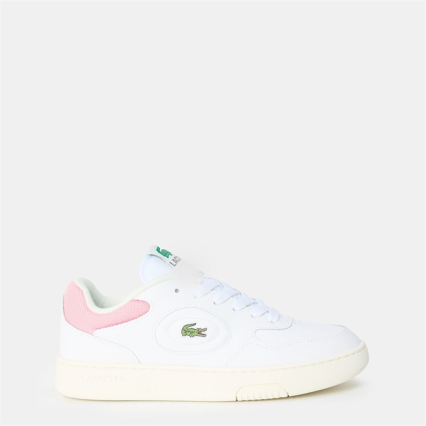 Lacoste Lineset 124 Crocodile Print Flatform Trainers