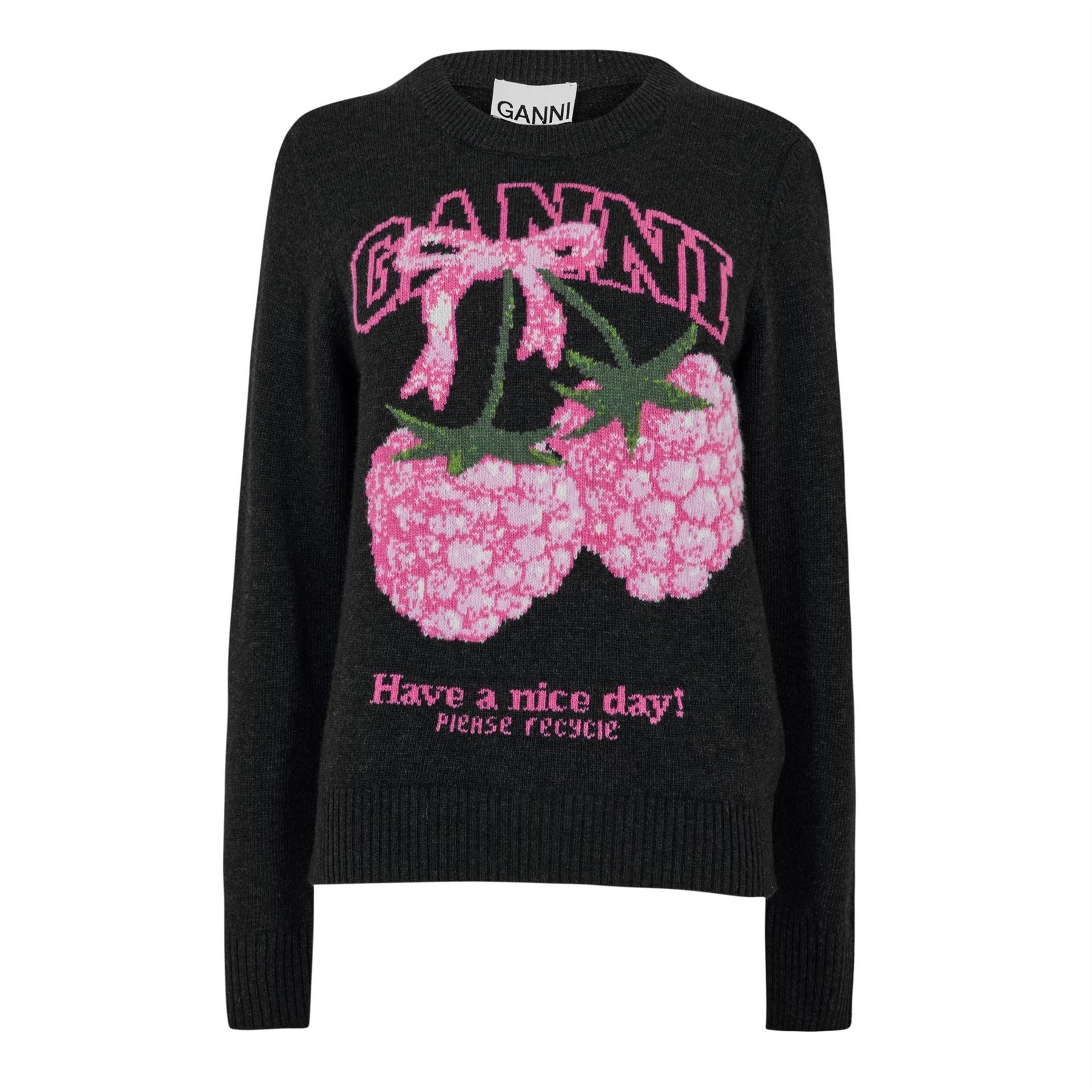 Ganni Crew Neck Jumper