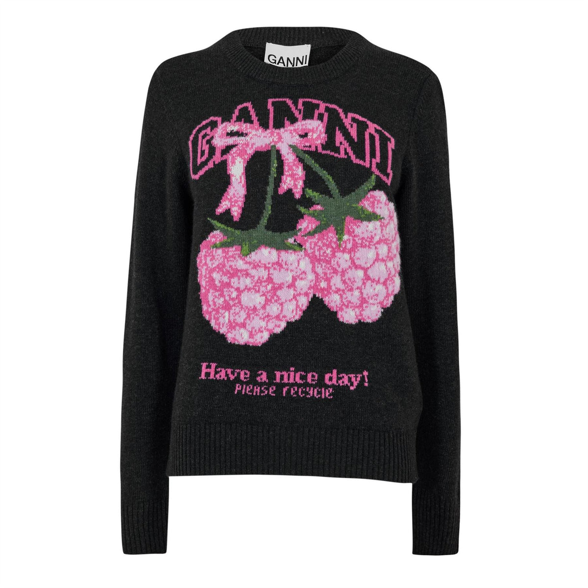 Ganni Crew Neck Jumper
