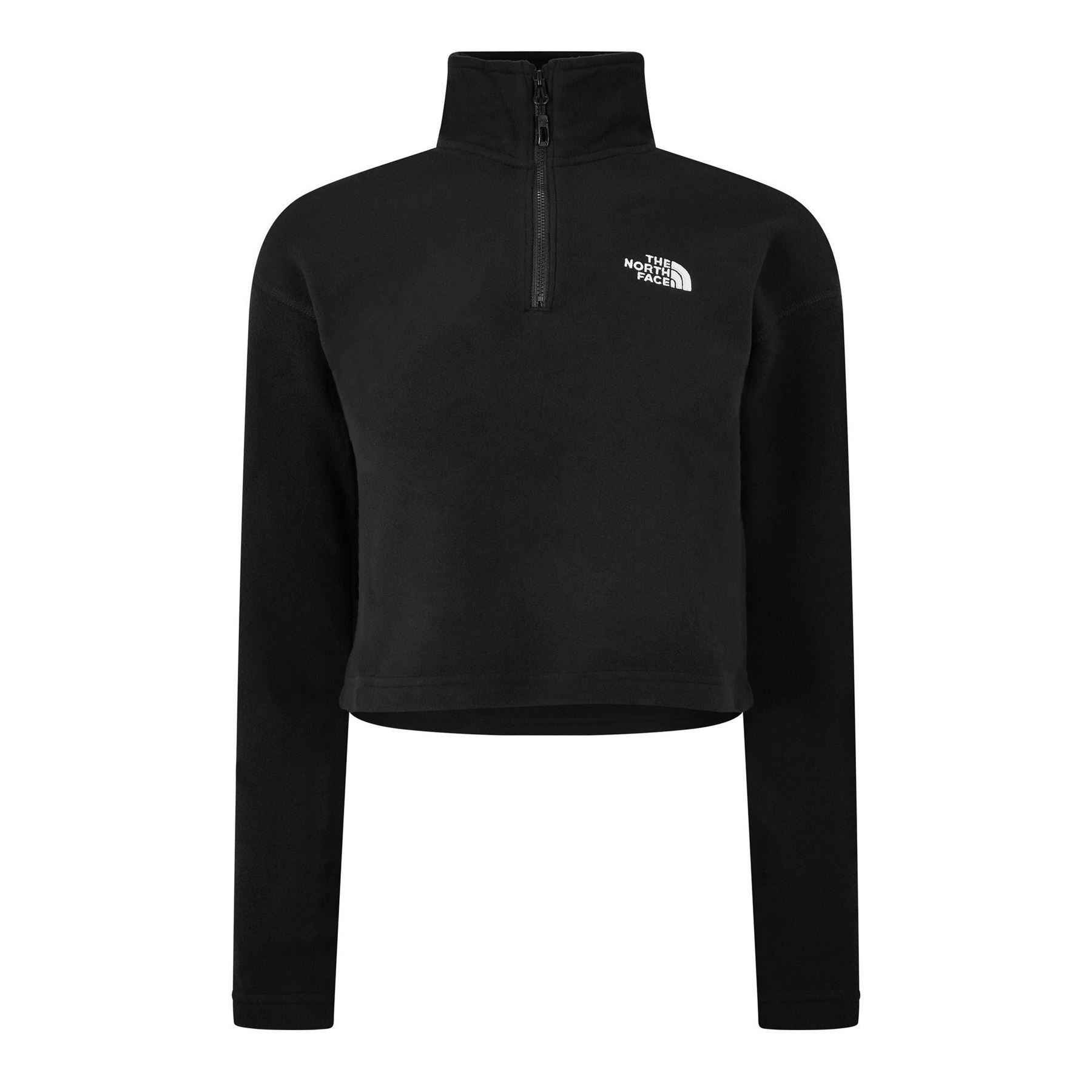 The North Face Glacier Quarter Zip Crop Fleece Top