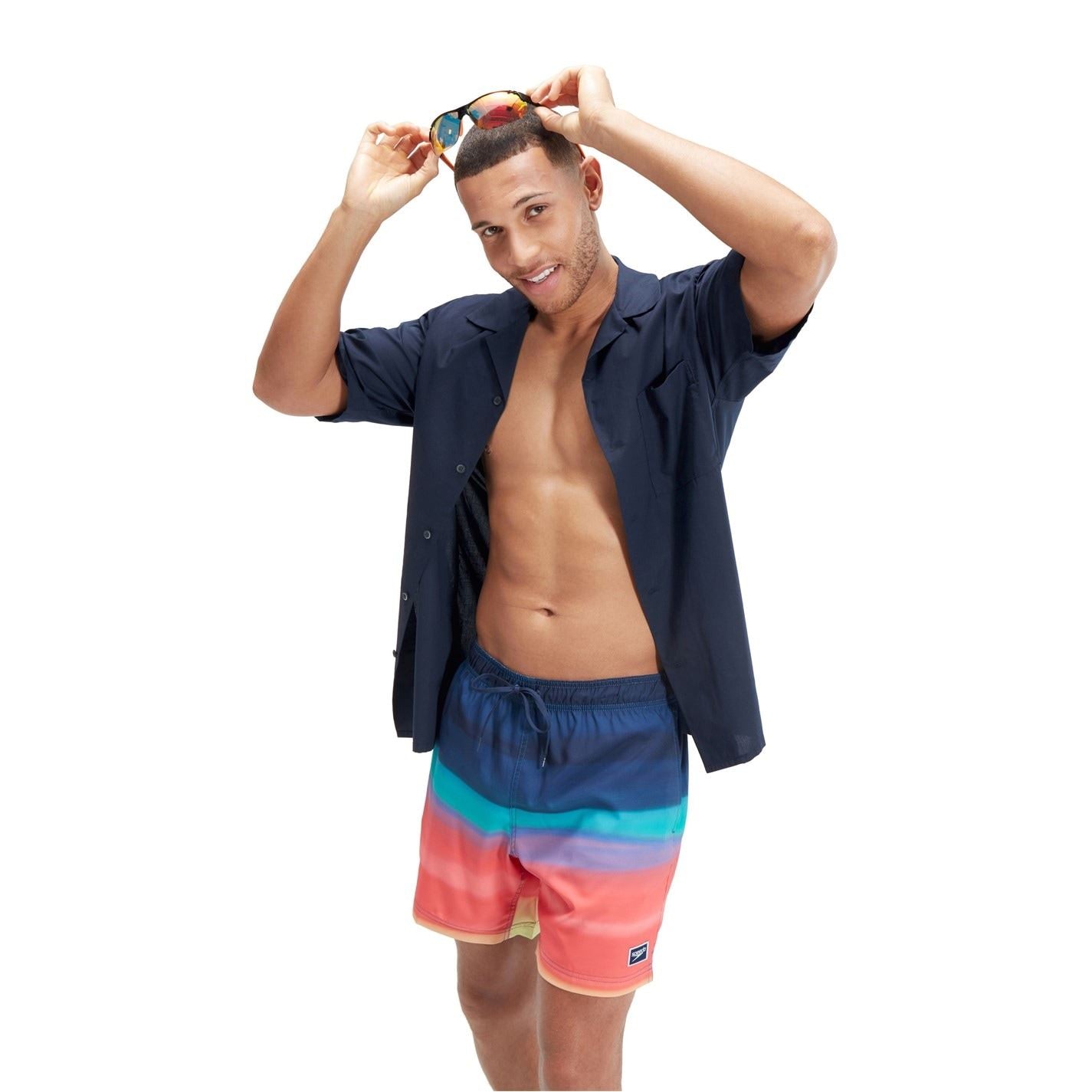 Speedo Mens Redondo Edge Volley 17 Swim Shorts