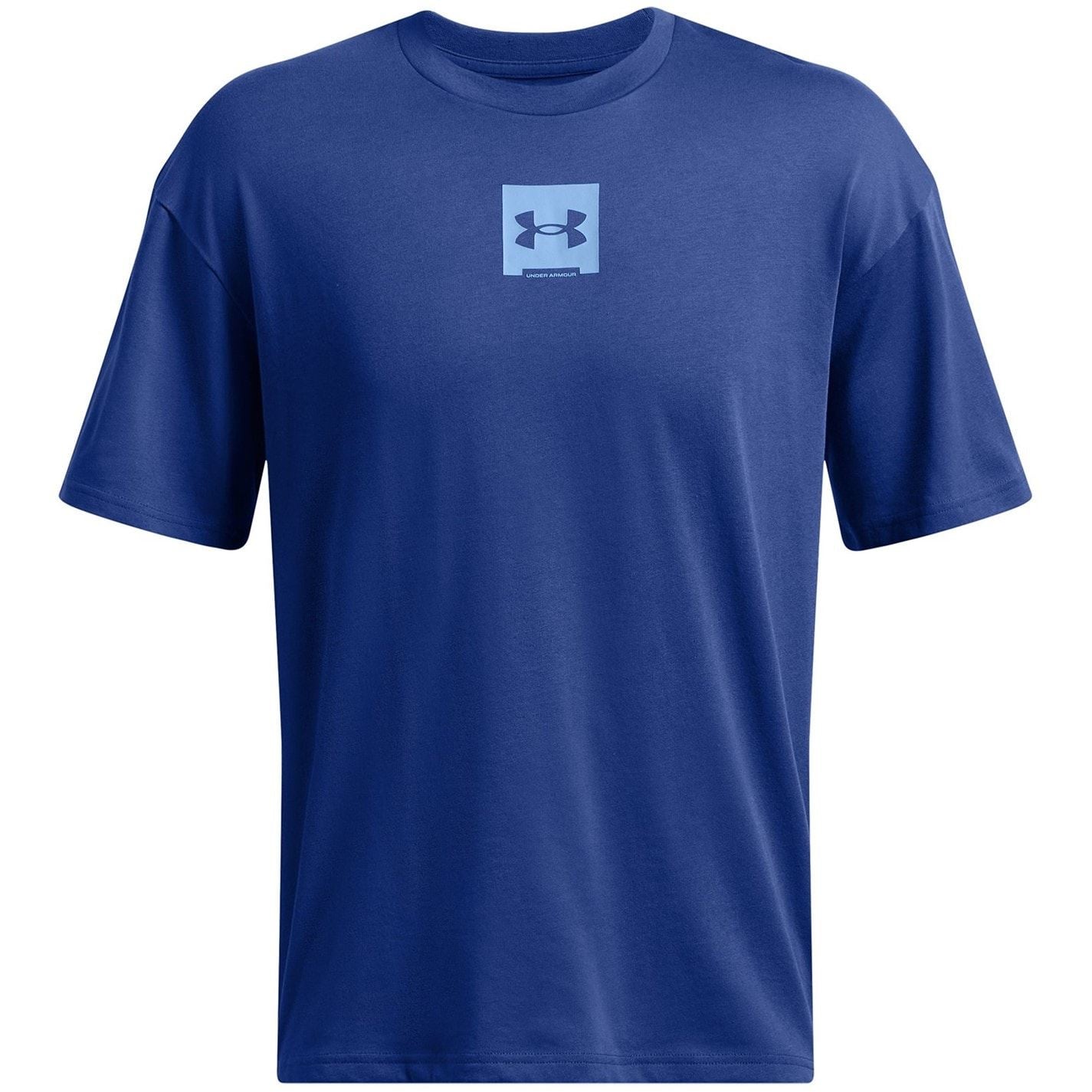 Under Armour Box Logo Crew Neck Short Sleeve T-Shirt