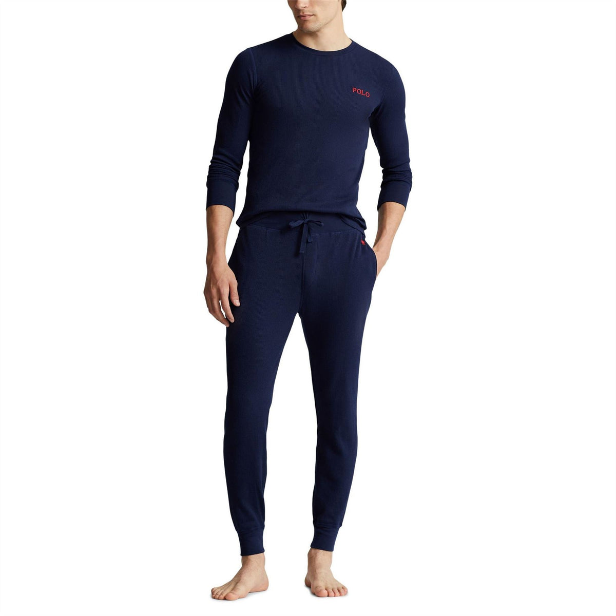 Polo Ralph Lauren Waffle Slim Ribbed Cuff Joggers