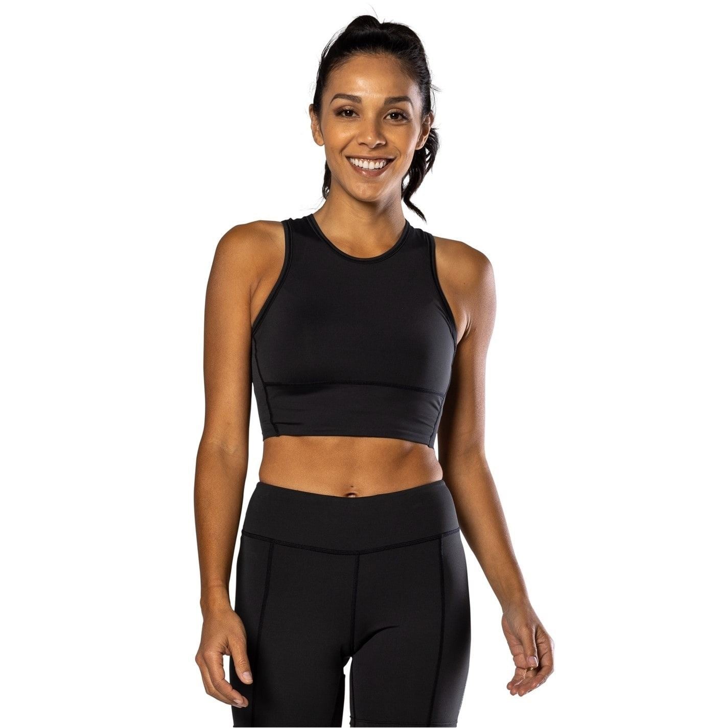 Nathan Snug Fit Cropped Sports Bra