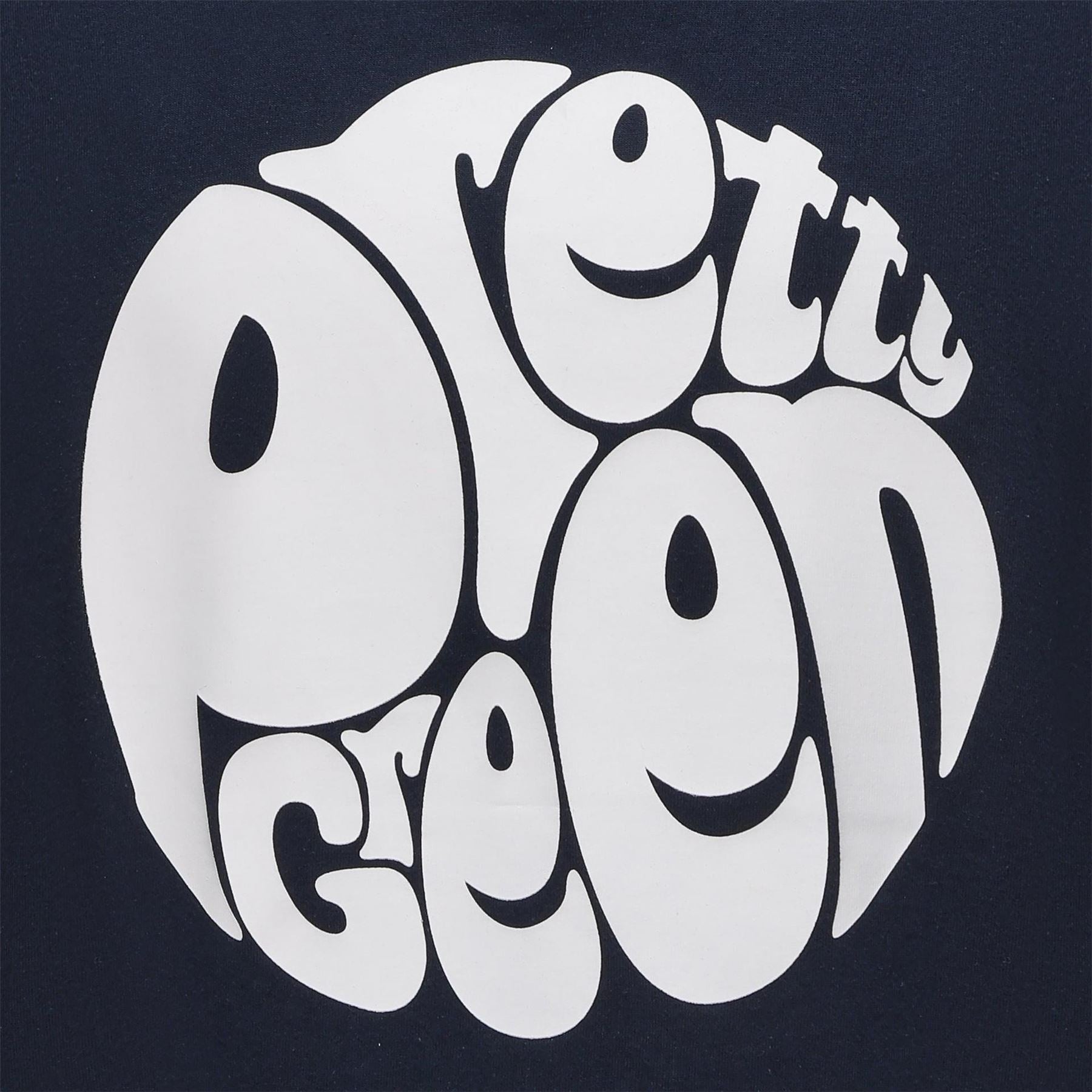 Pretty Green Mens Green Large Logo Tee