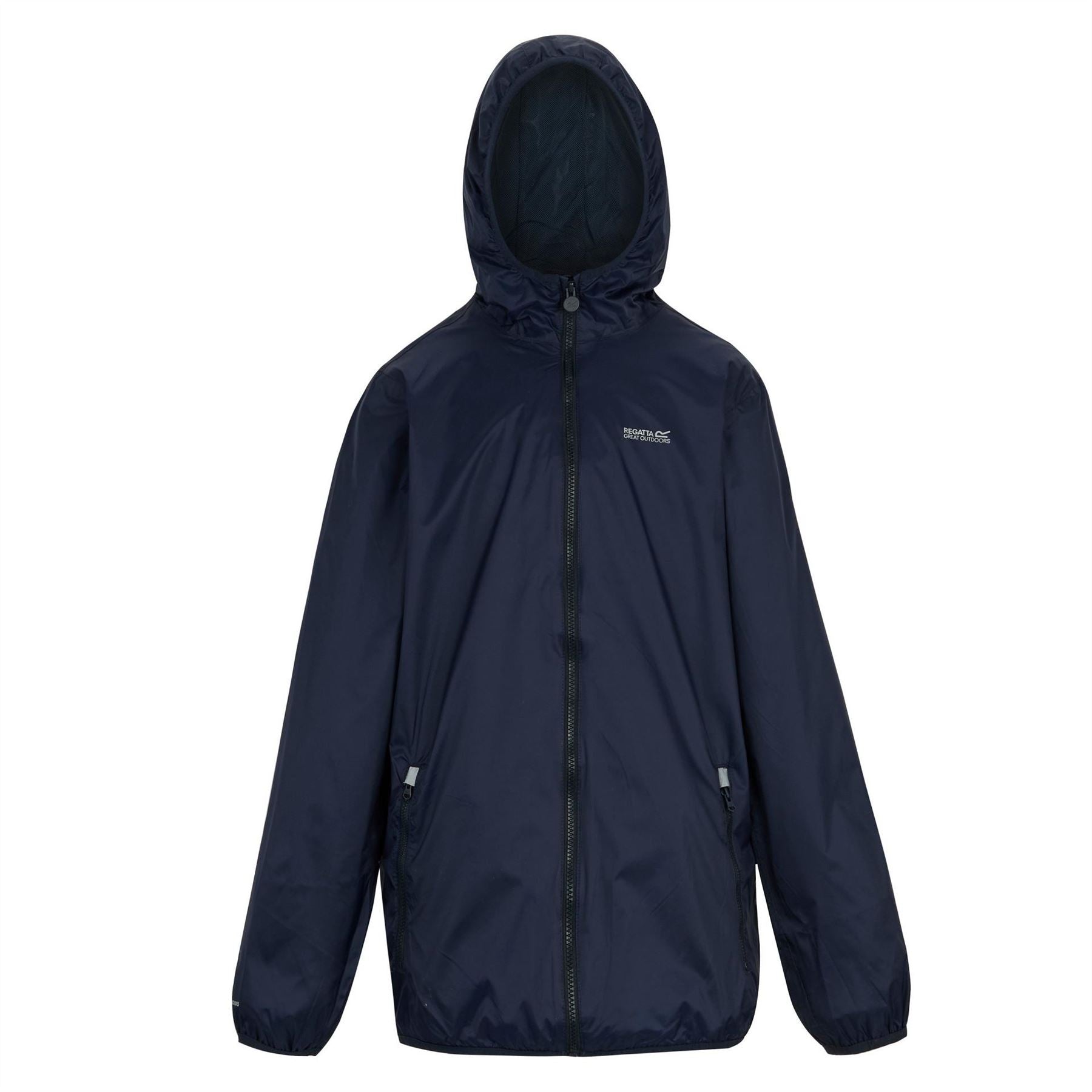 Regatta Lever II Packable Reflective Long Sleeve Waterproof Jacket