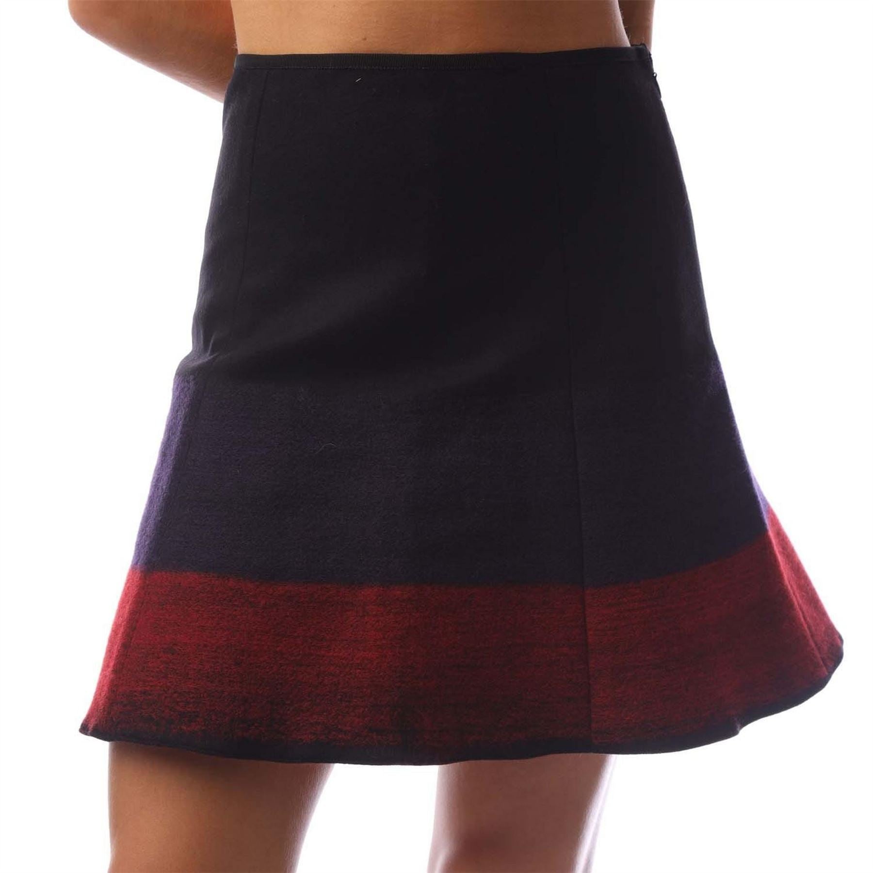 Emporio Armani Dyed Flared Mini Skirt
