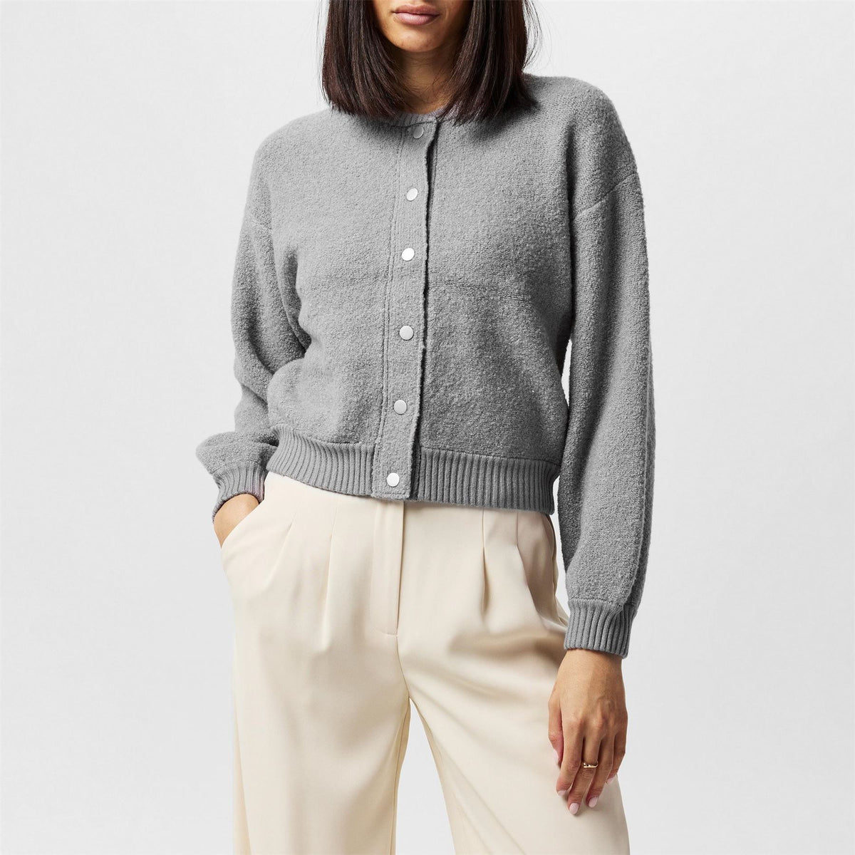 French Connection Melissa Cropped Knit Sweater