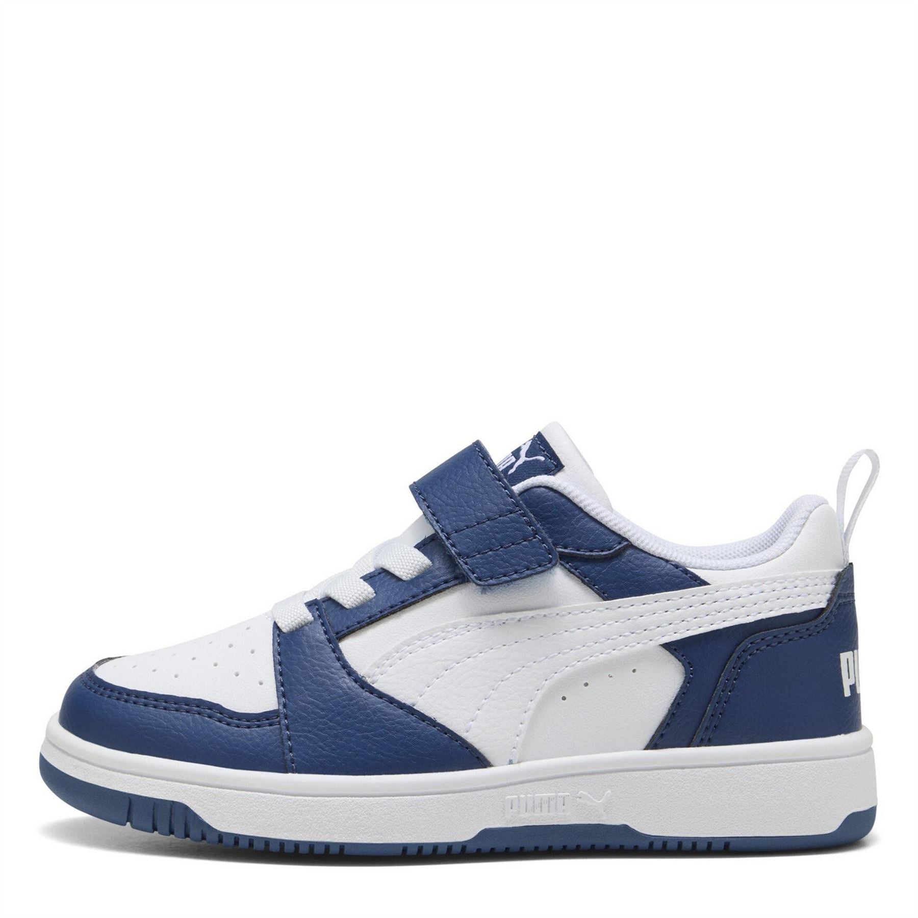 Puma Kids Rebound Lo Low Top Trainers