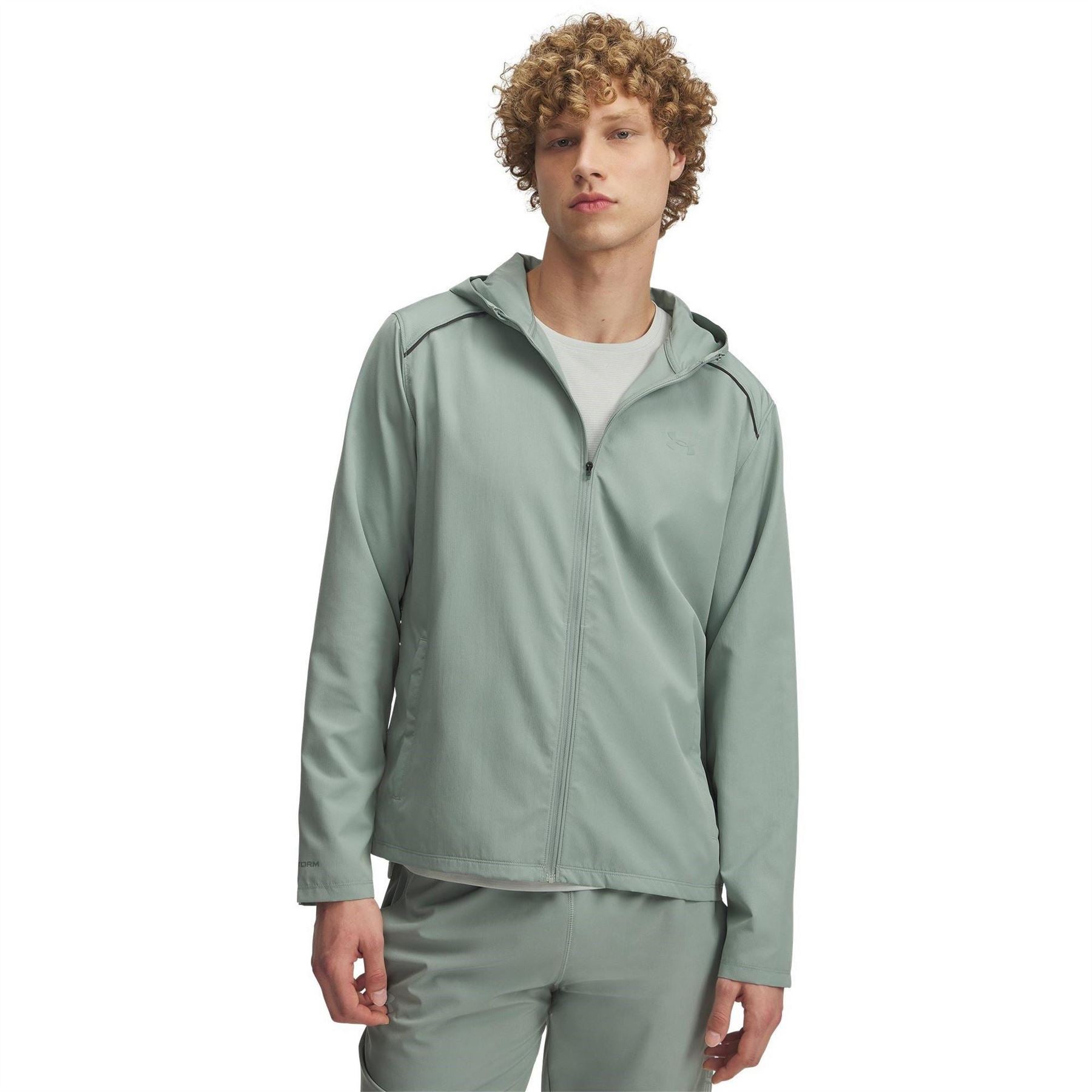 Under Armour  Storm Run Water And Wind Resistant Performance Running Jacket