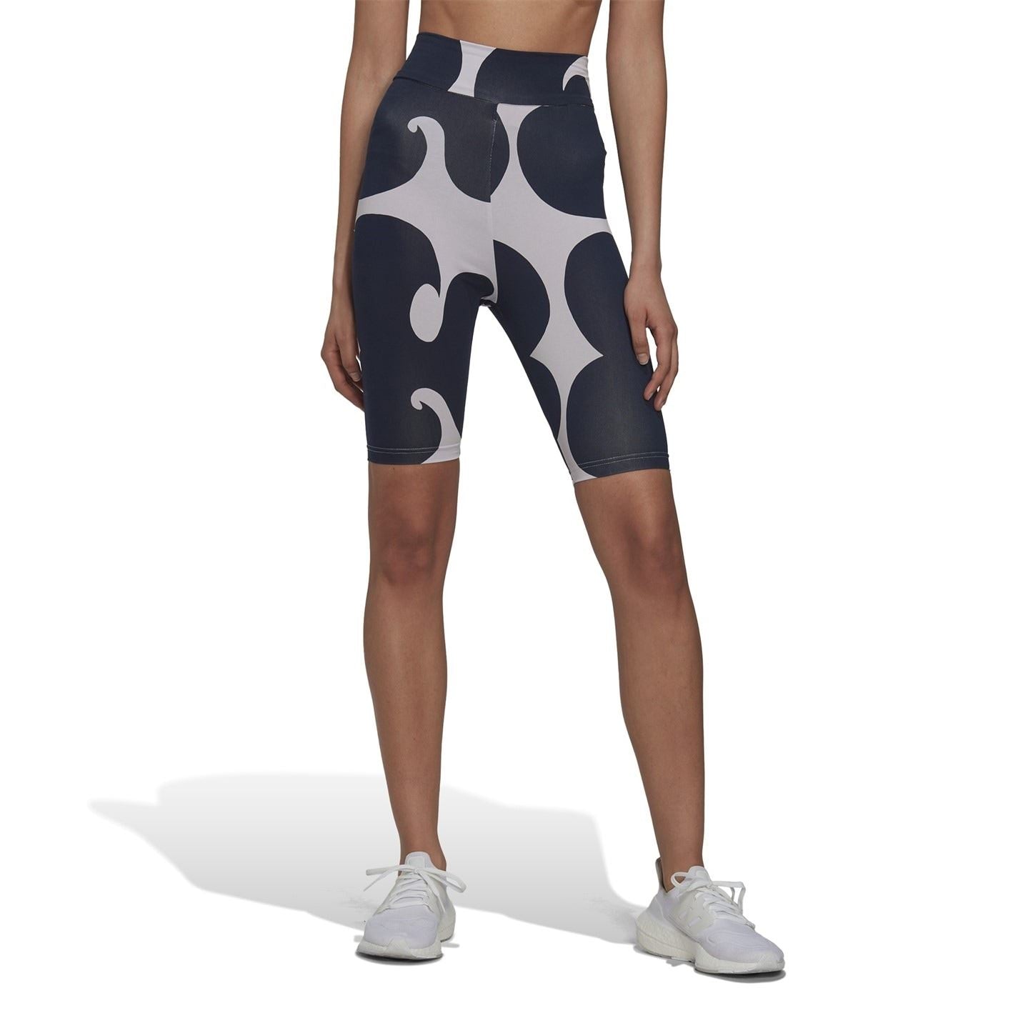 adidas Womens Marimekko Rib Short Tights