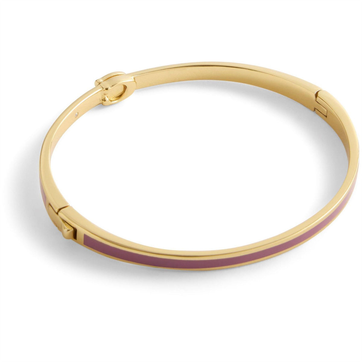 Coach Engraved Logo Bangle