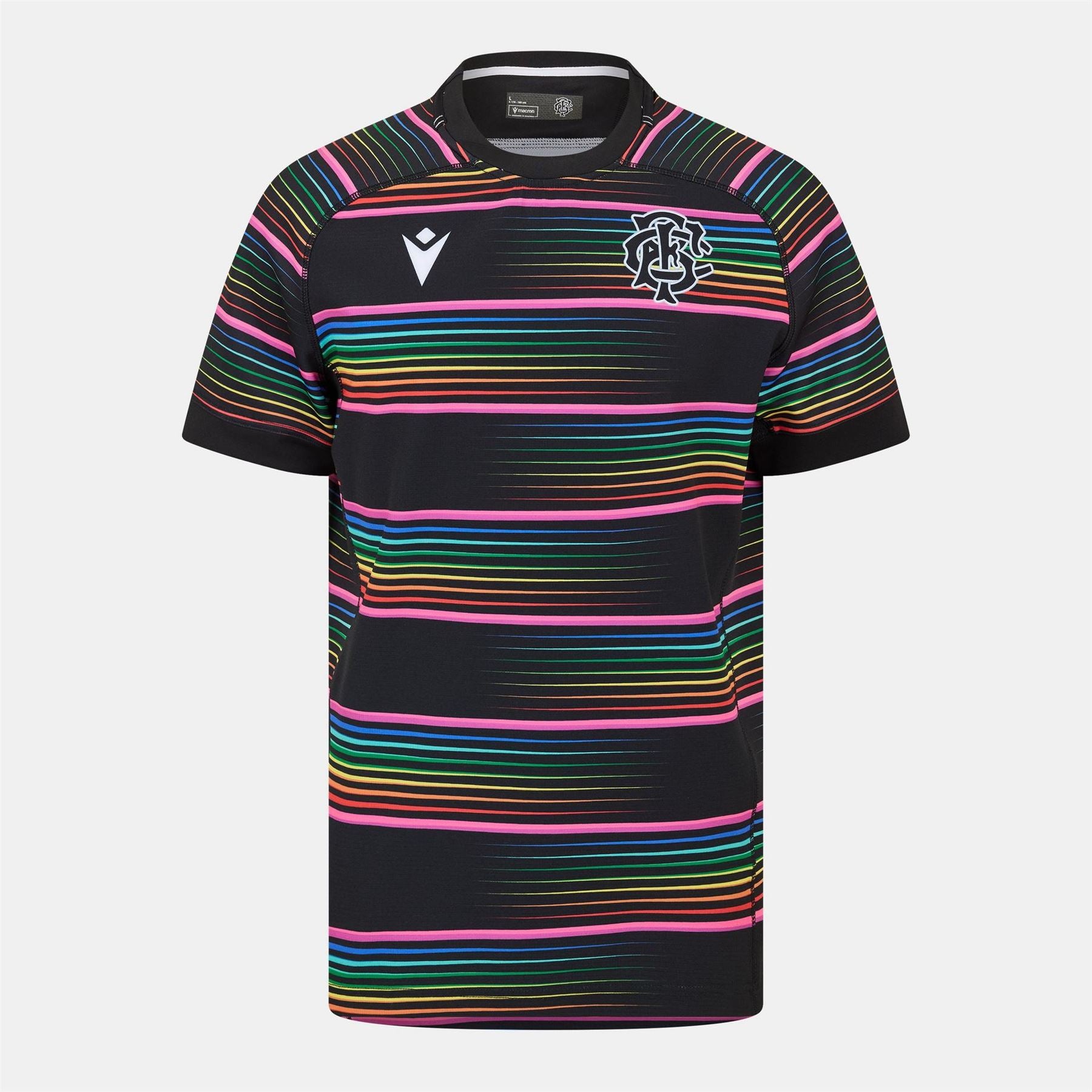 Macron Barbarians Training Shirt 2024 2025 Adults
