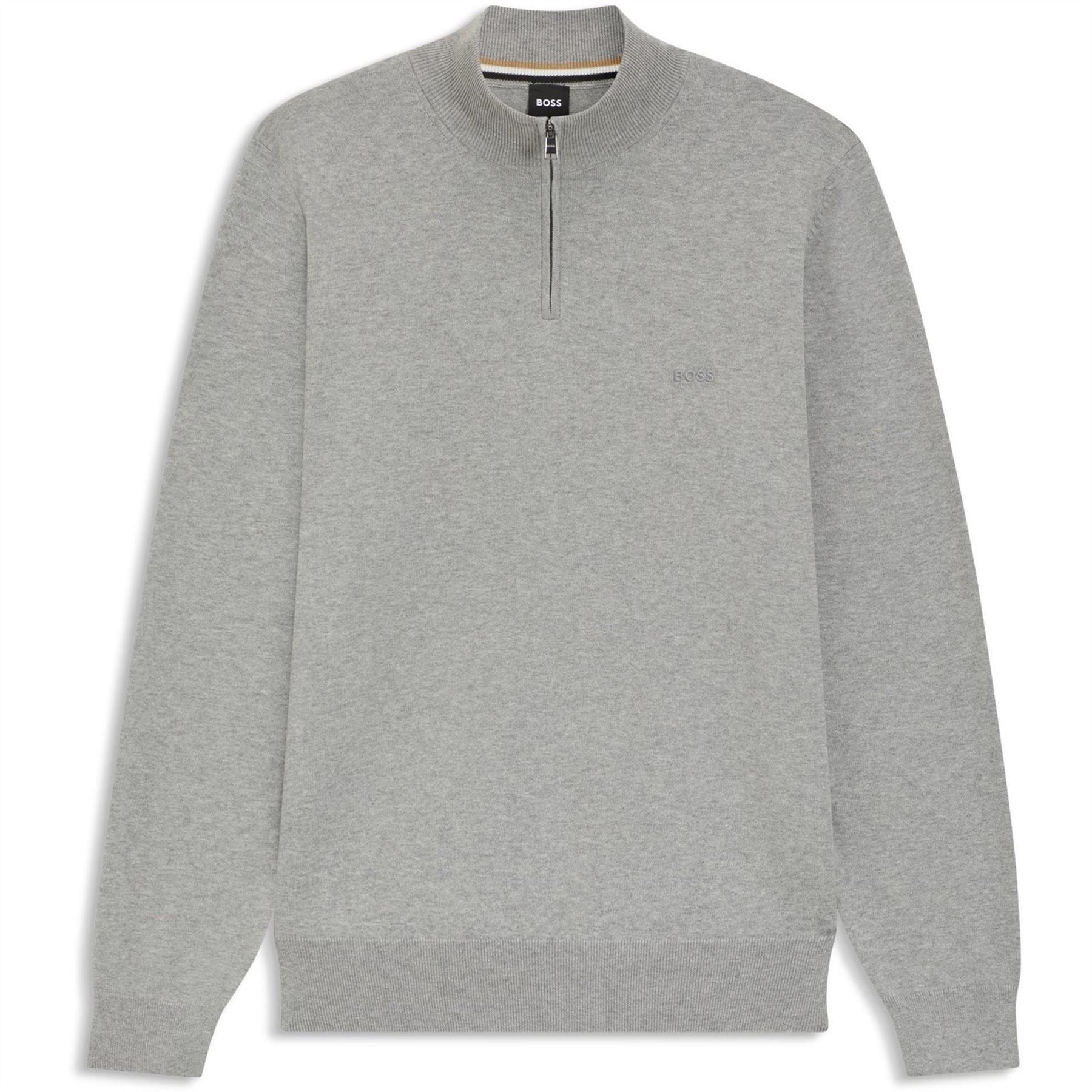 Boss Padro L Zipped Quarter Zip Jumper