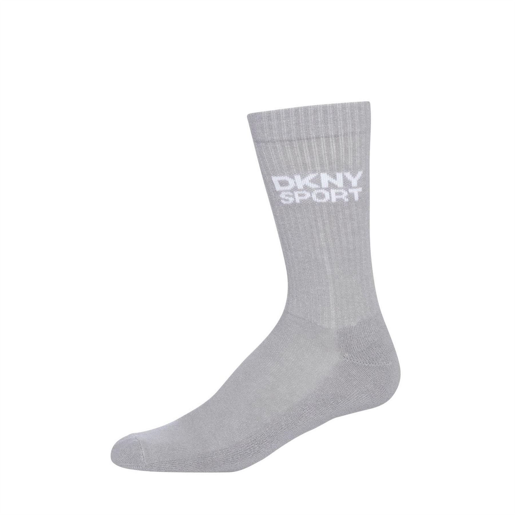 DKNY Mens 6 Pack Sports Socks Radde
