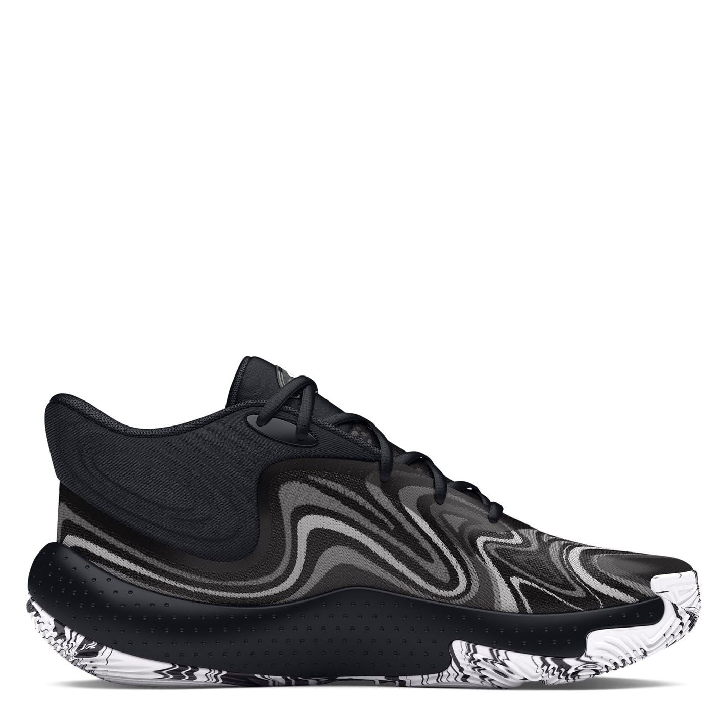 Under Armour UA Spawn 6 Mid Basketball Graphic Print Lace-Up Trainers