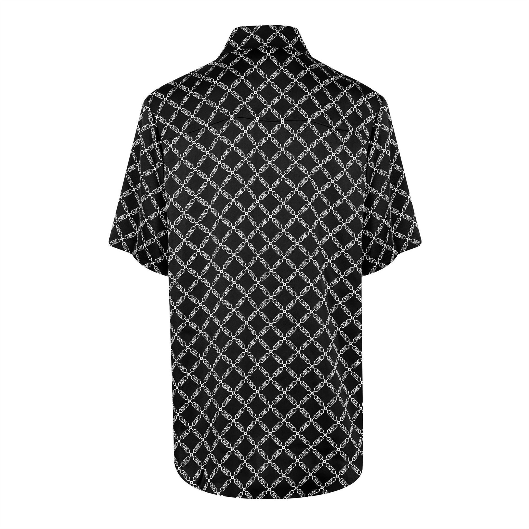 MICHAEL Michael Kors Empire Short Sleeve Patterned Shirt