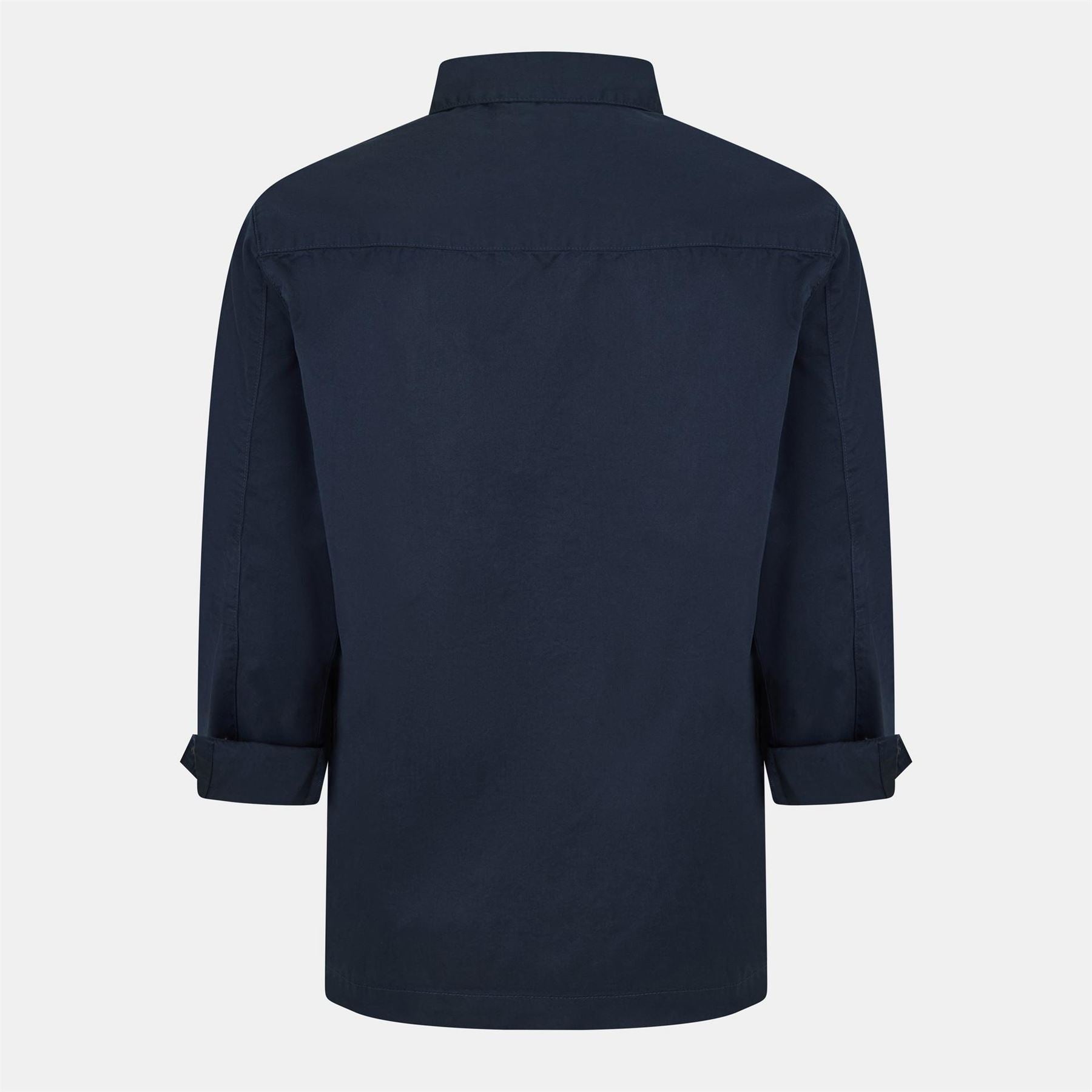 Lyle and Scott Brushed Button Through Overshirt