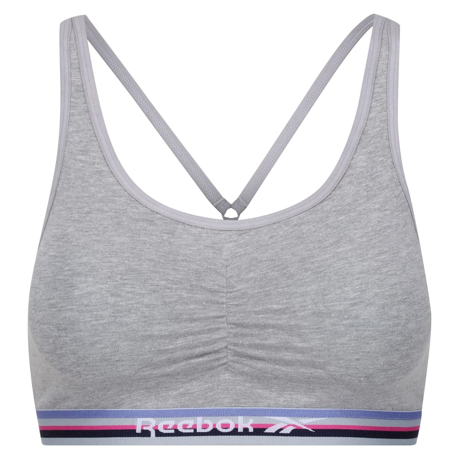 Reebok Womens Crop Top Bra Jackie