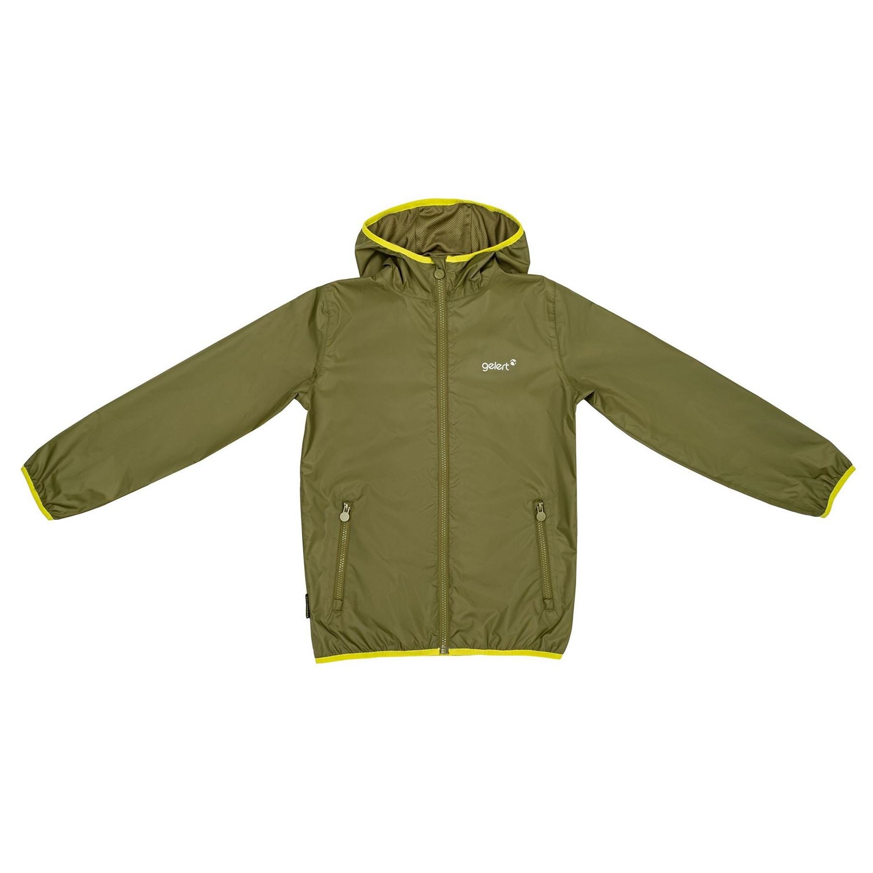 Gelert Kids Dursley Reversible Waterproof Long Sleeve Waterproof Jacket