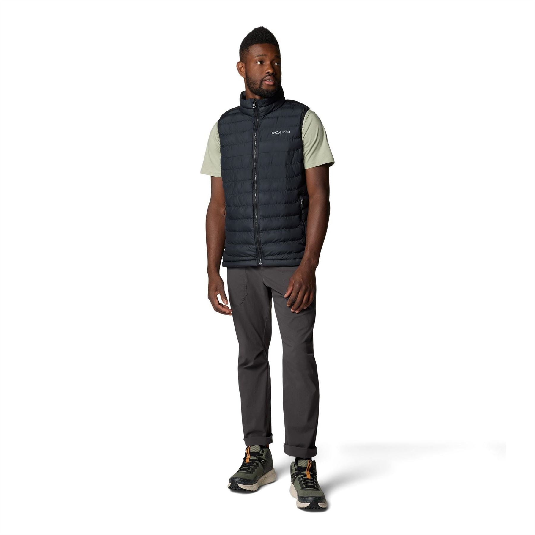 Columbia Powder Lite Water Resistant Thermal Reflective Sleeveless Gilet
