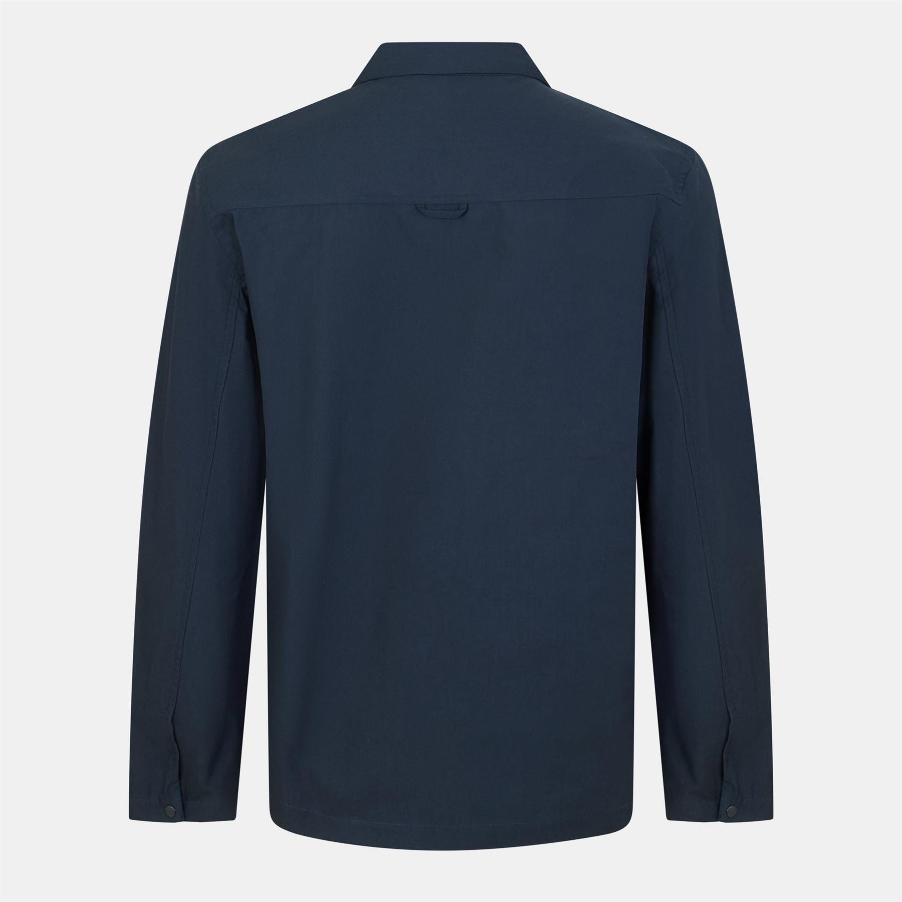 Lyle and Scott Cotton Long Sleeve Zip Overshirt
