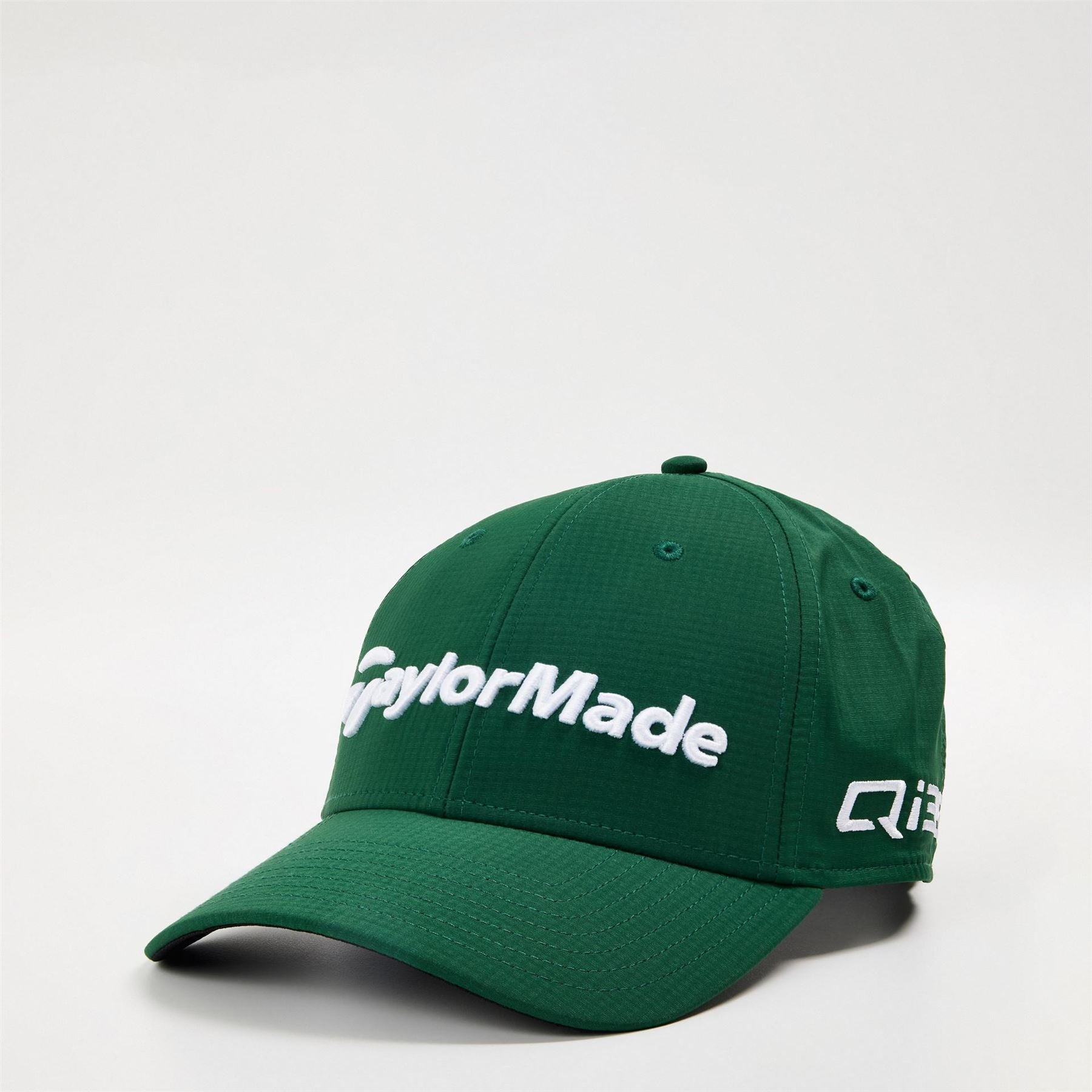 TaylorMade Embroidered Logo Wordmark Pre Curved Brim Baseball Cap