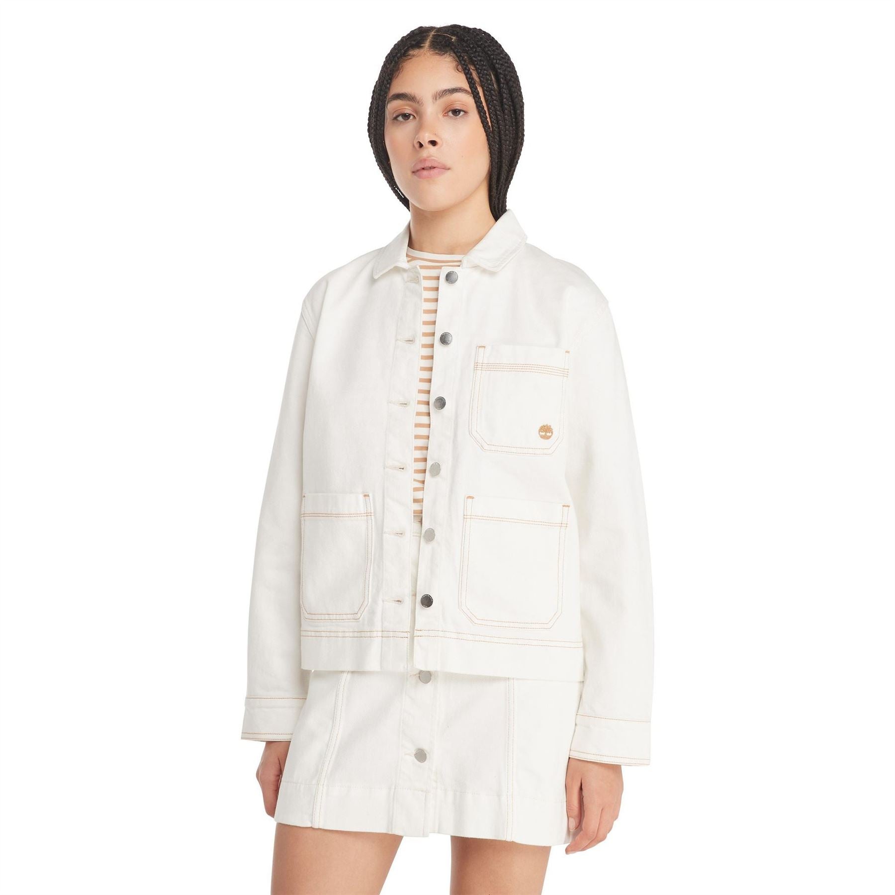 Timberland Kempshire Chore Vintage White Field Jacket