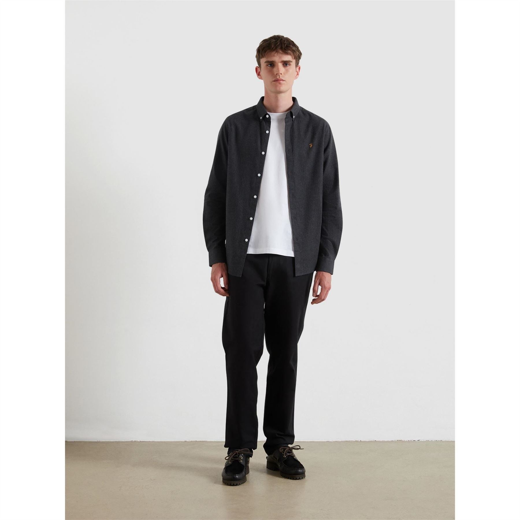 Farah Milners Long Sleeve Plain Shirt