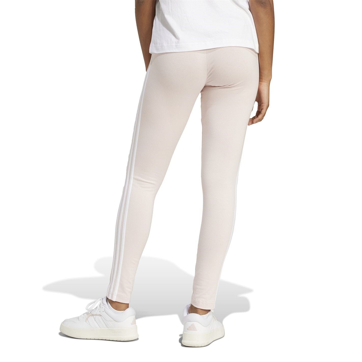 adidas Womens Essentials 3 Stripe Leggings