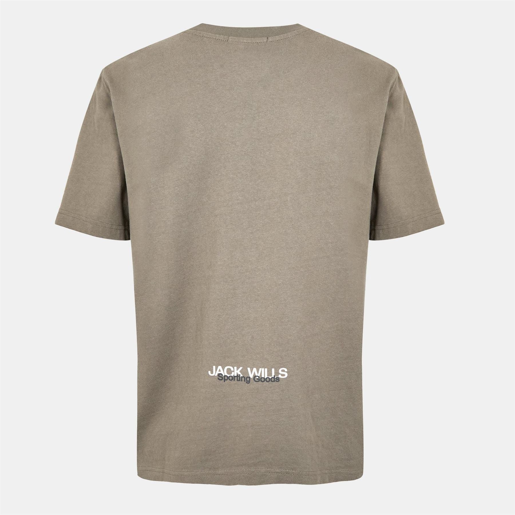 Jack Wills Regular Fit Crew Neck Text Graphic T-Shirt