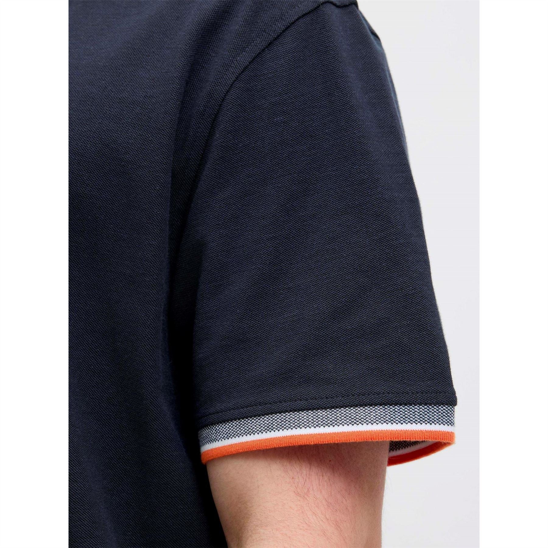 Jack and Jones Paulos Regular Fit Collared Short Sleeve Polo Shirt