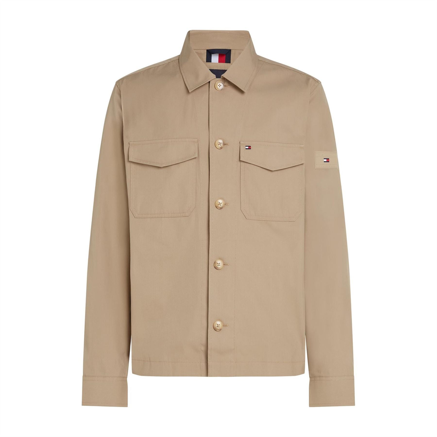 Tommy Hilfiger Cotton Button Through Overshirt