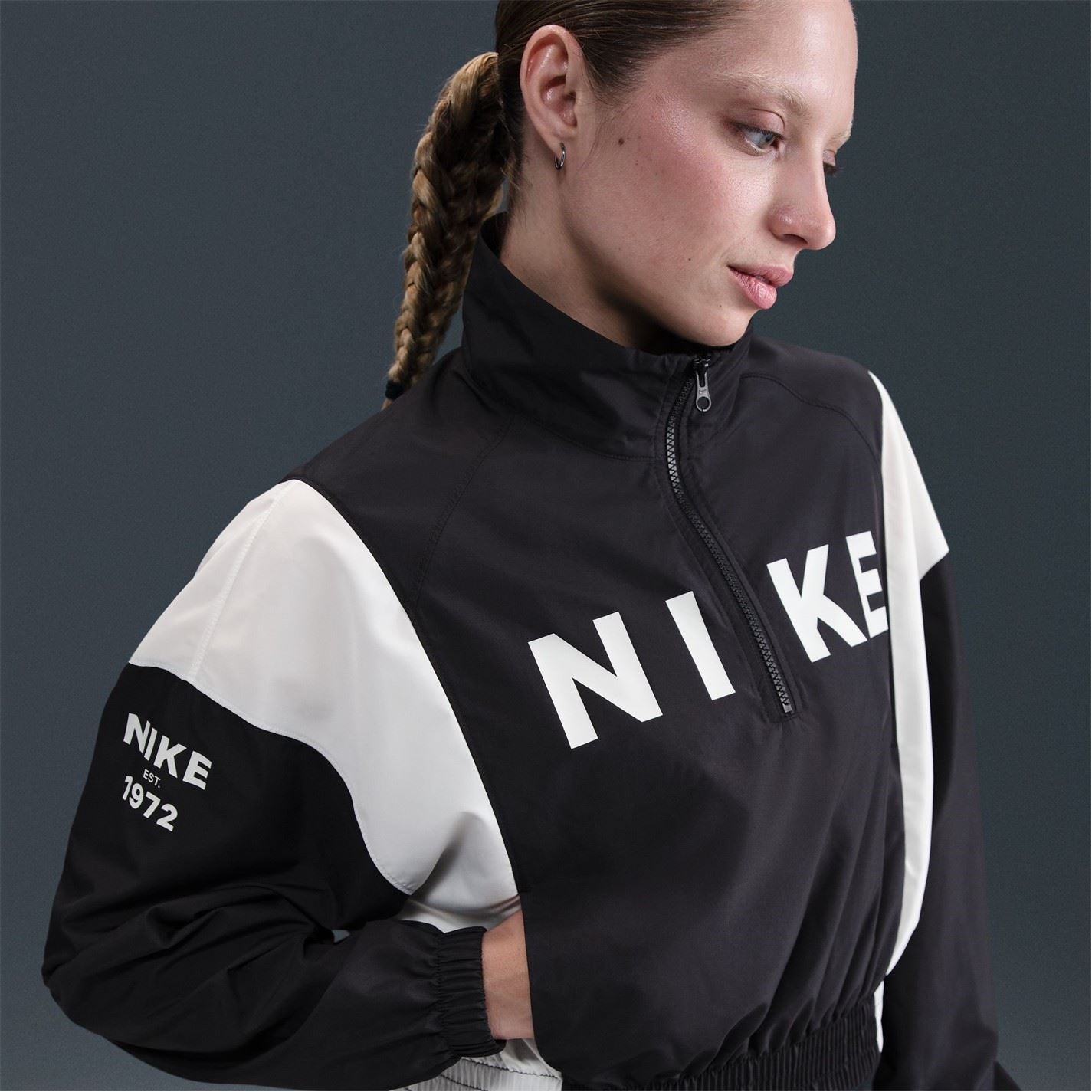 Nike Color Block Windbreaker Jacket