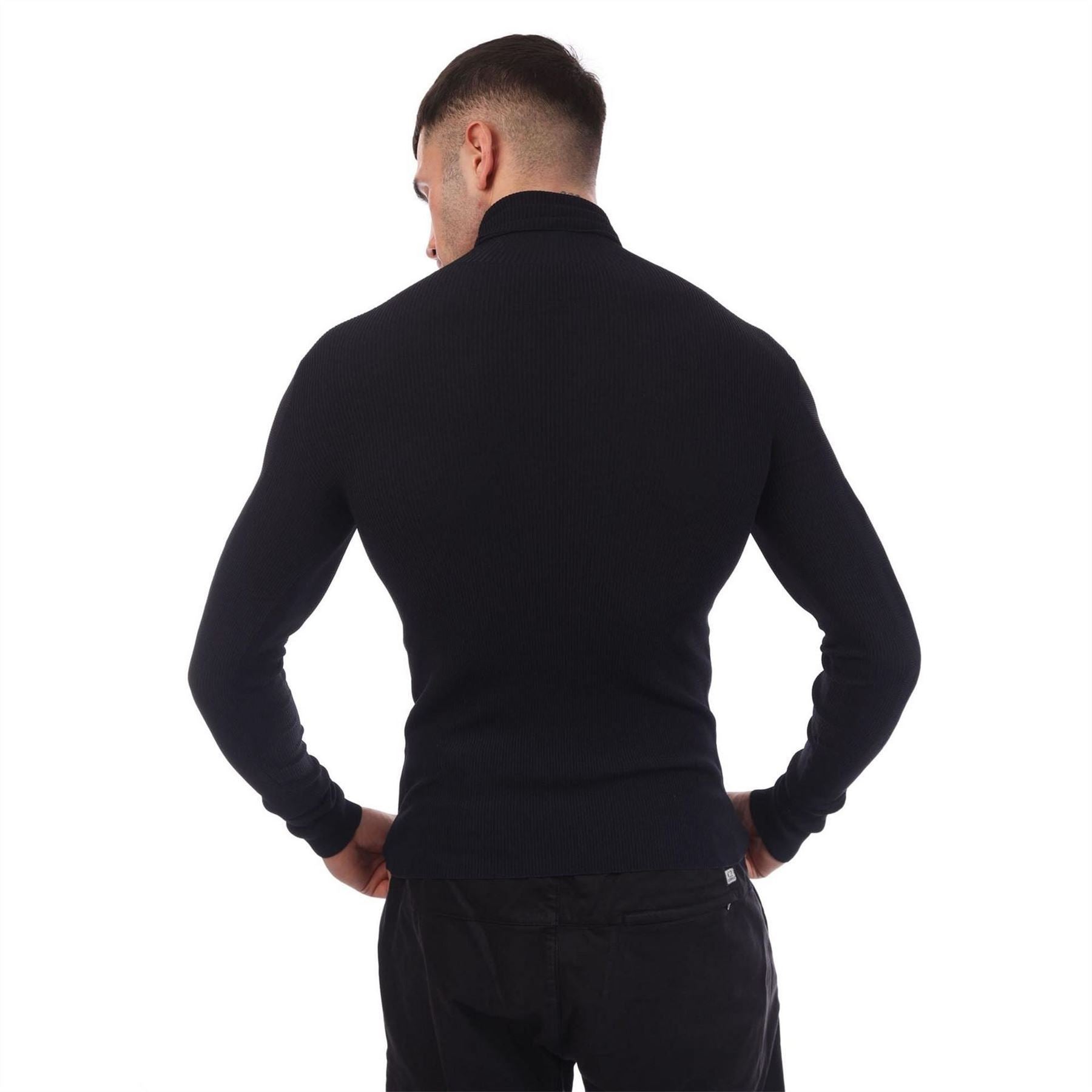 Off White Knit Turtleneck Sweater