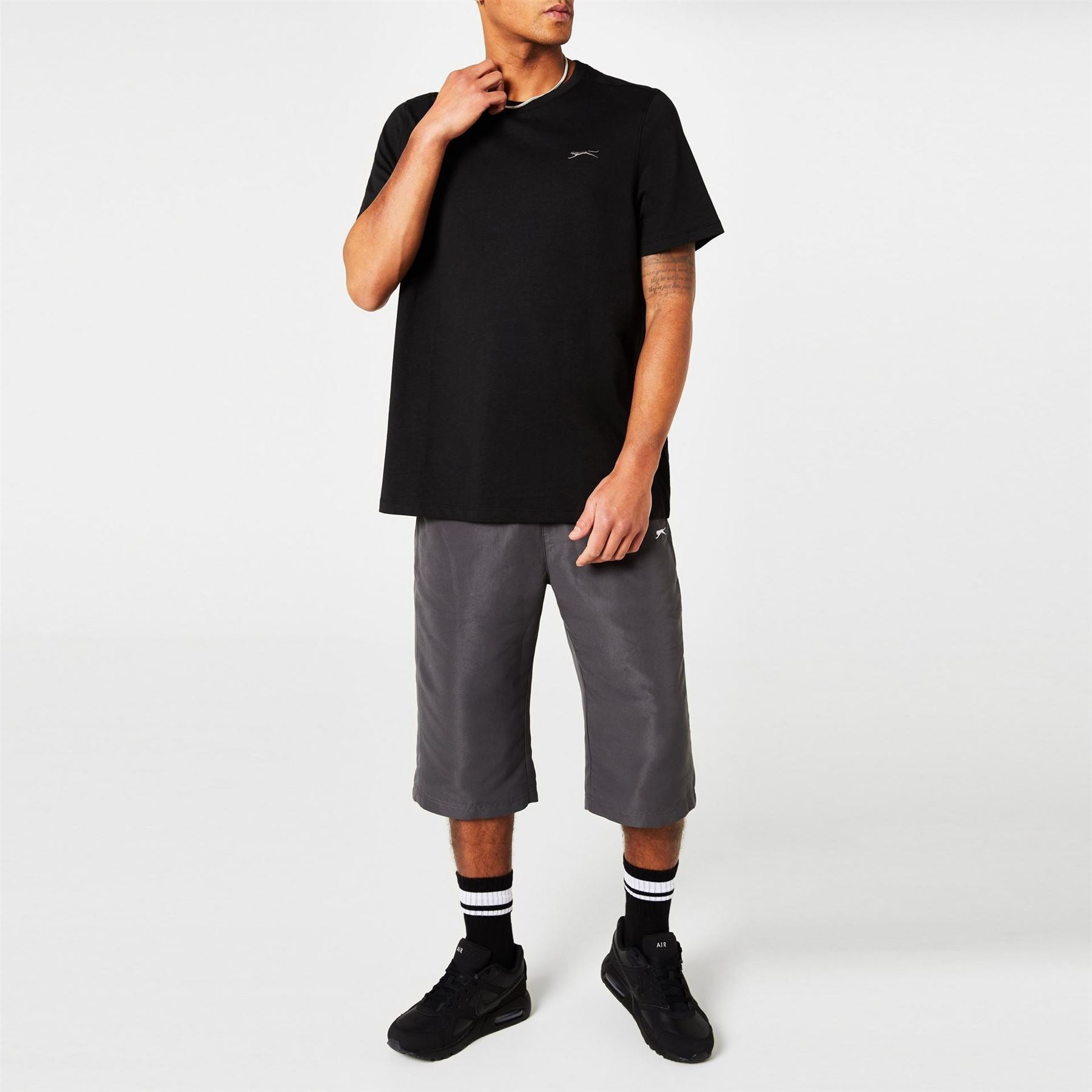 Slazenger Mens Three Quarter Length Tracksuit Bottoms